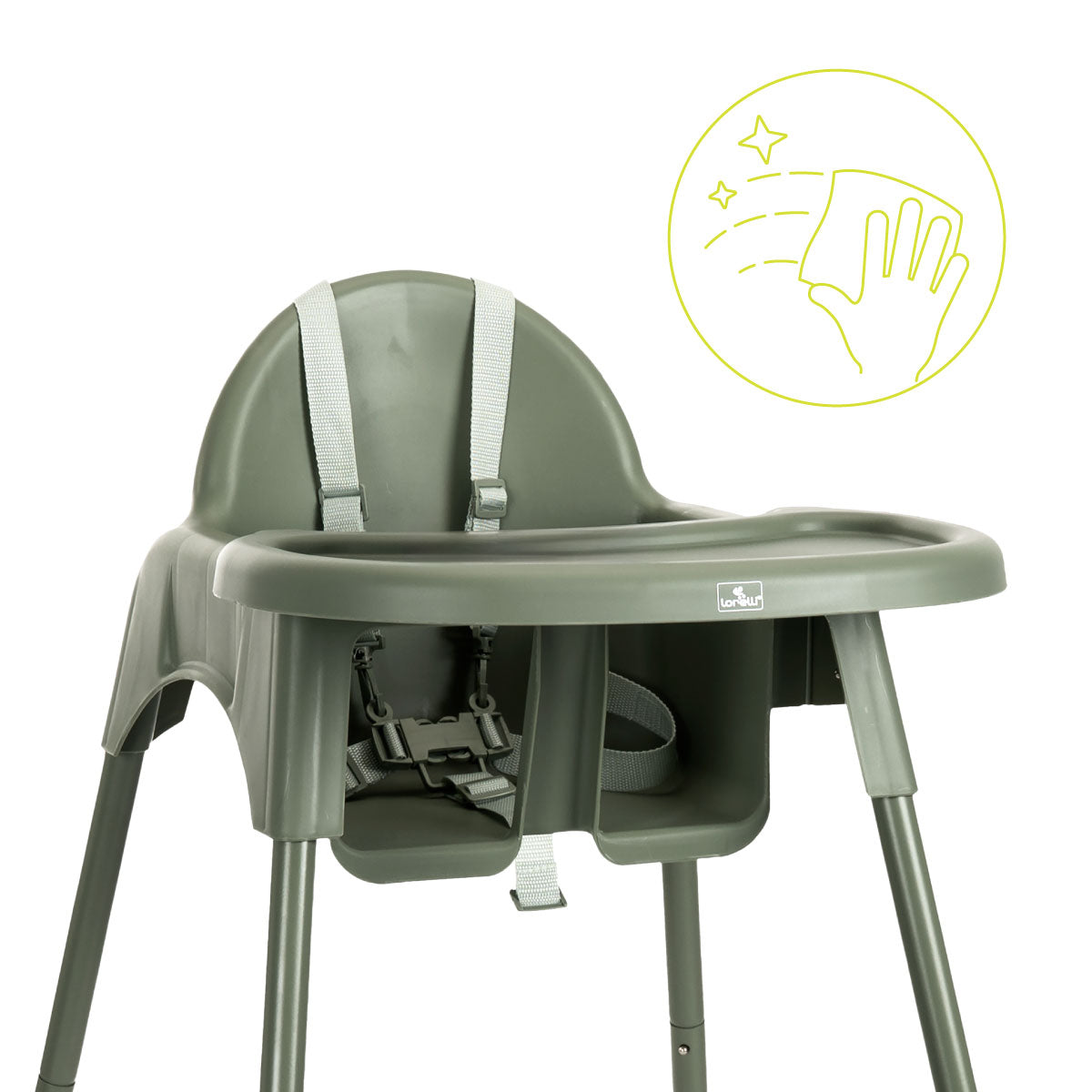 Lorelli Pesto - krzesełko do karmienia | Green.