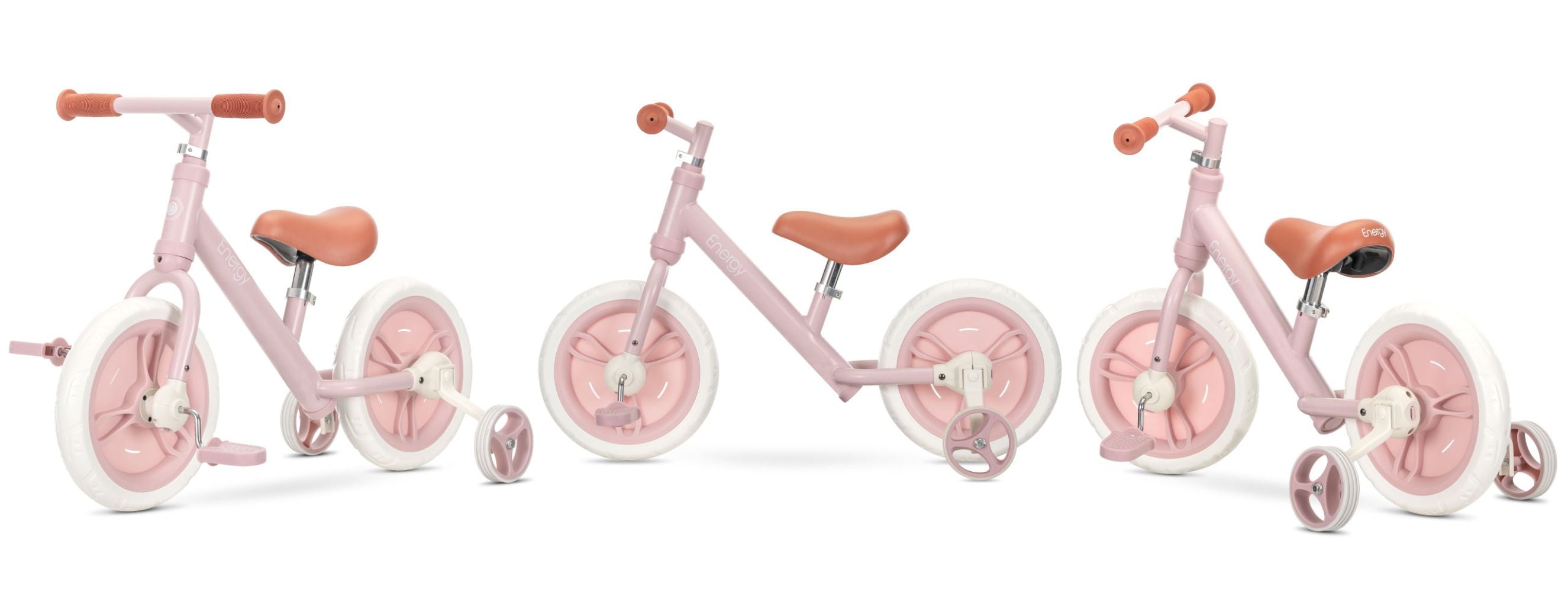 Lorelli Energy - rowerek biegowy 2w1 | Pink.