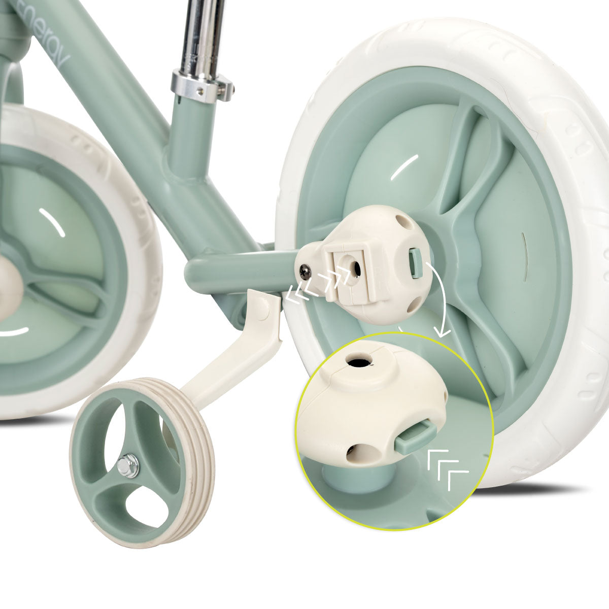 Lorelli Energy - rowerek biegowy 2w1 | Green.