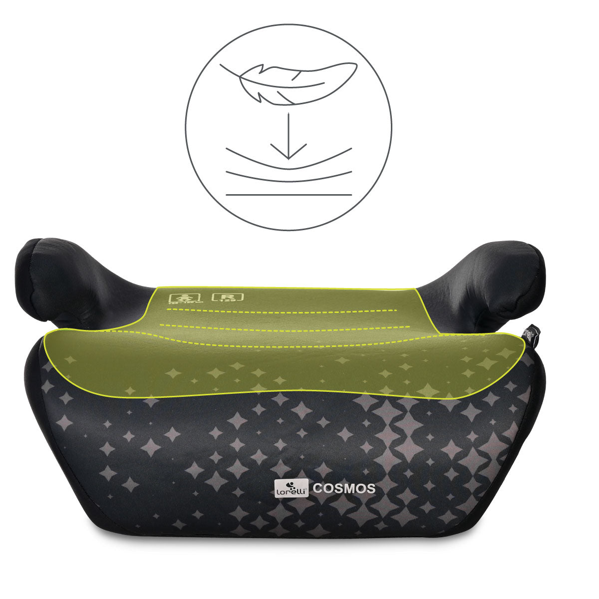 Lorelli Cosmos - podstawka samochodowa ISOFIX 125-150cm | Black.