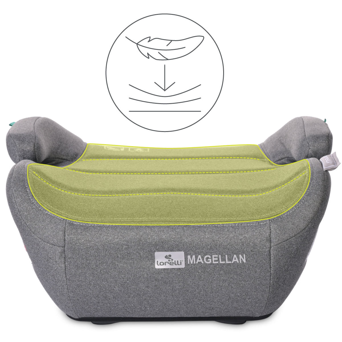 Lorelli Magellan - podstawka samochodowa 125-150cm | Grey.