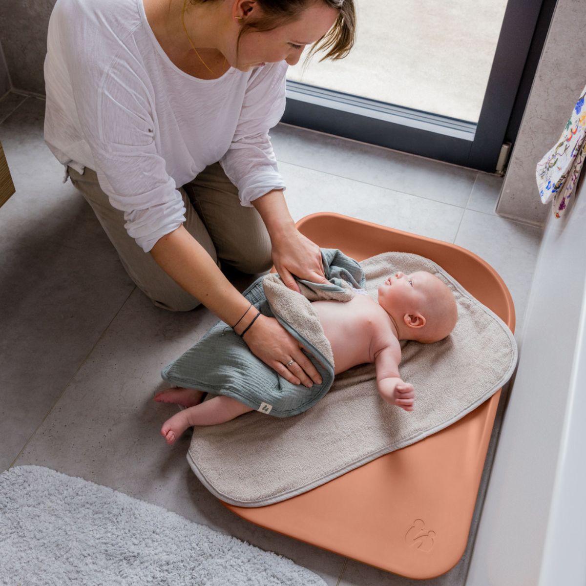 Hauck Change N Clean - przewijak piankowy | Light Blue.