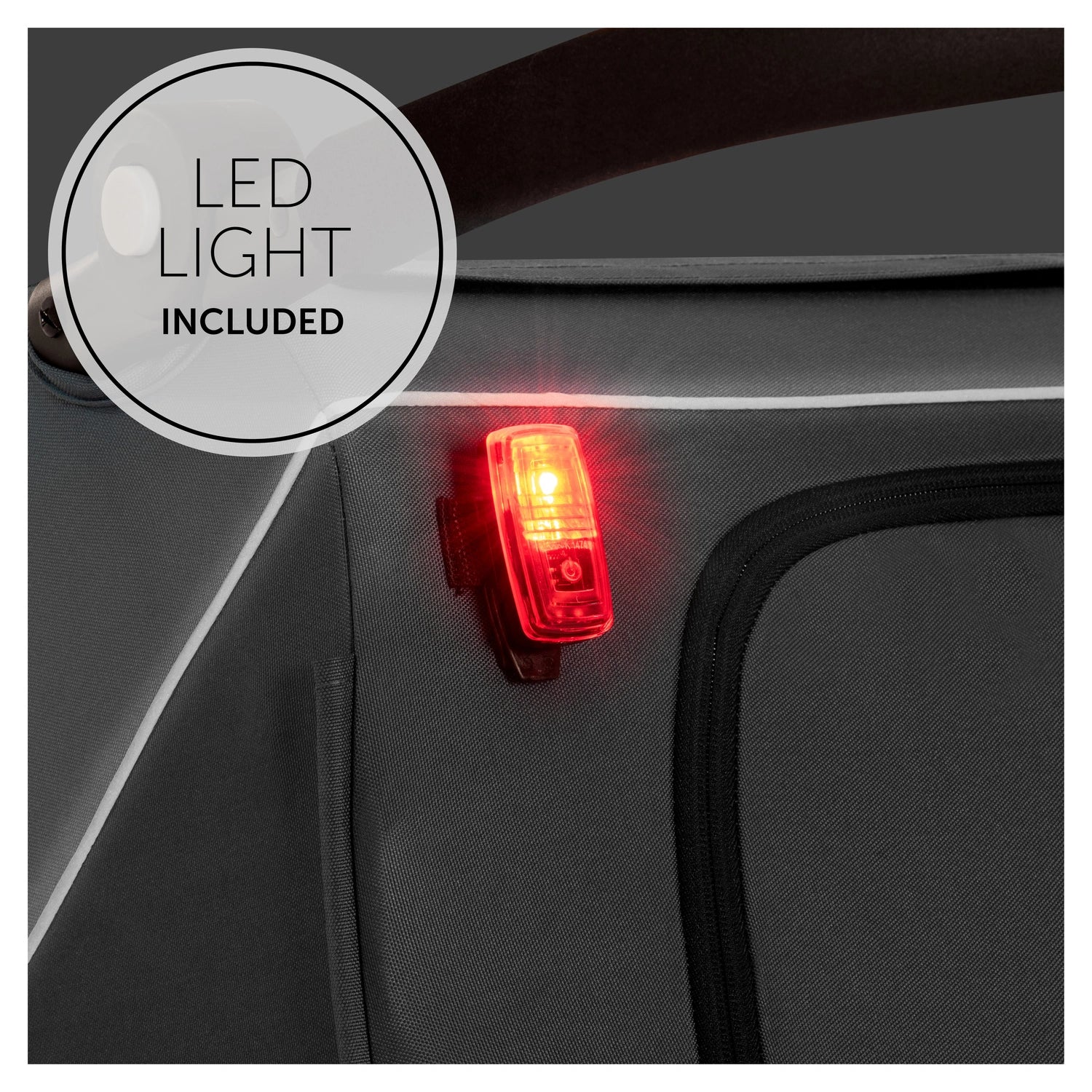 Hauck Dryk Duo - przyczepka rowerowa dwuosobowa | Grey