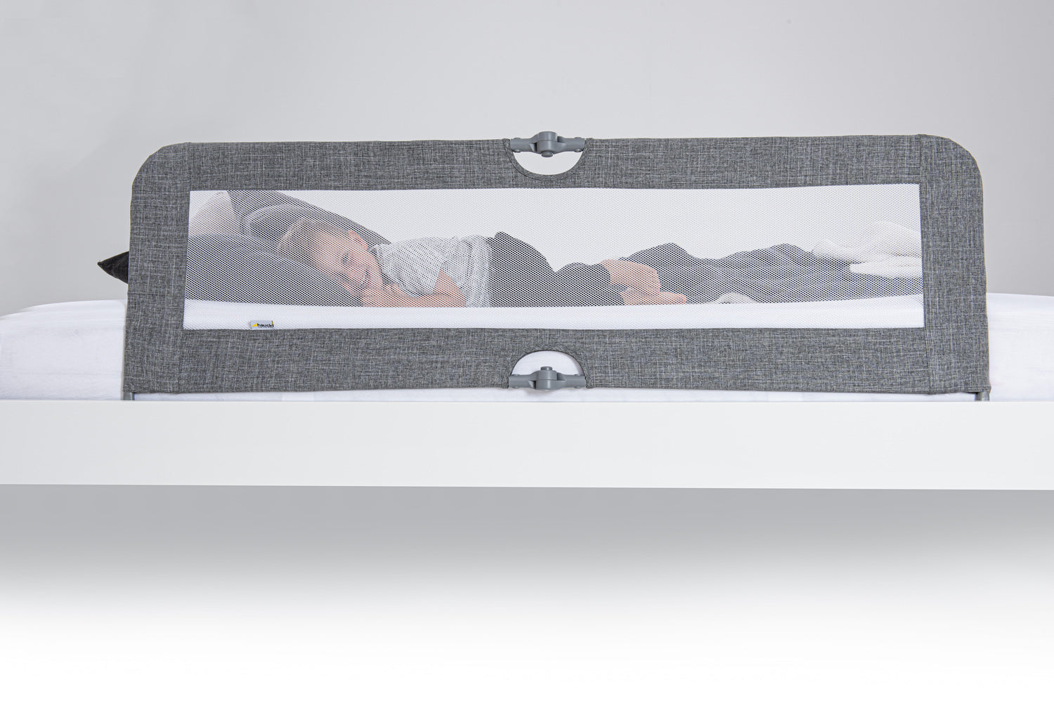 Hauck Sleep N Safe Plus XL - barierka do łóżka | Melange grey