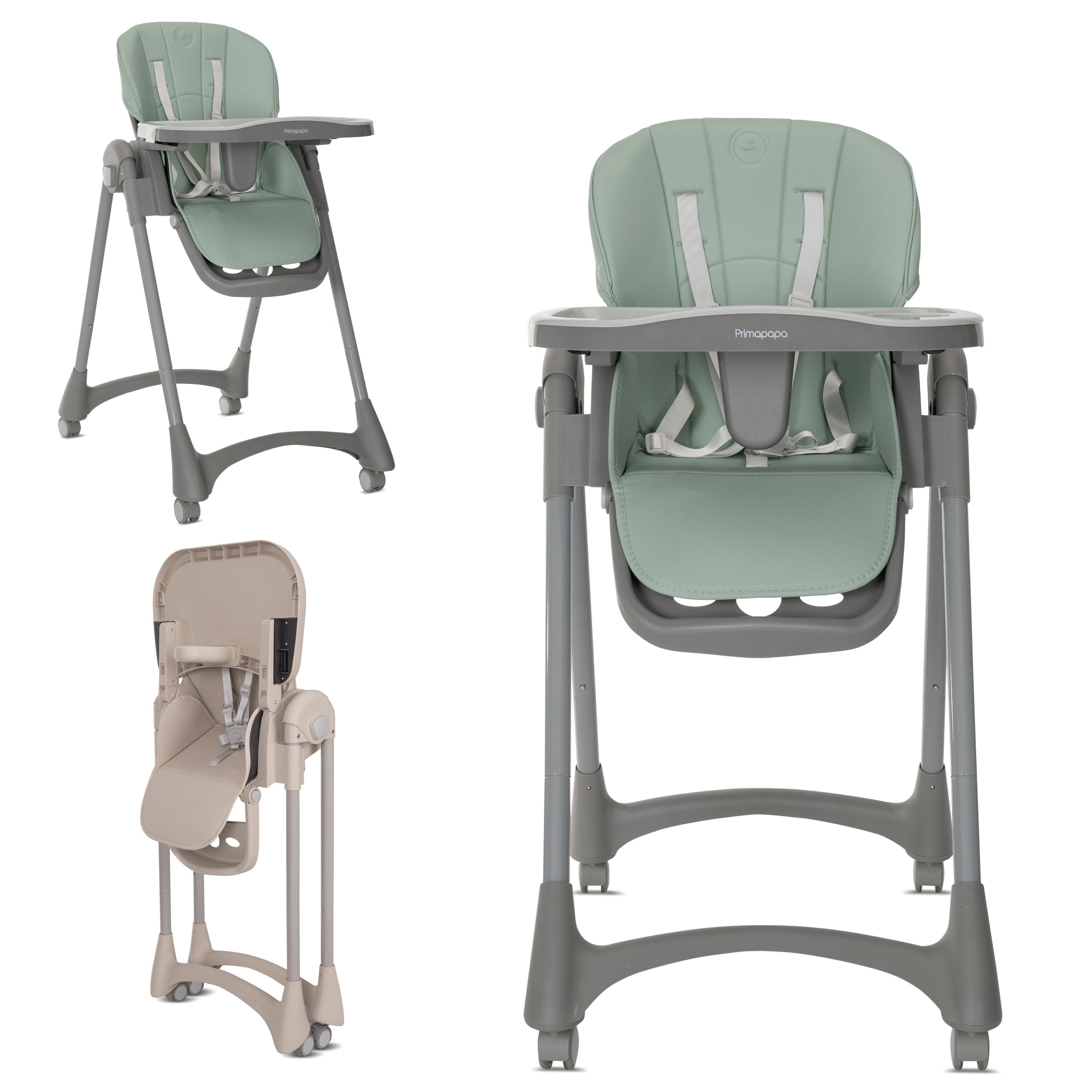 Lorelli Primapapa - krzesełko do karmienia | Green.