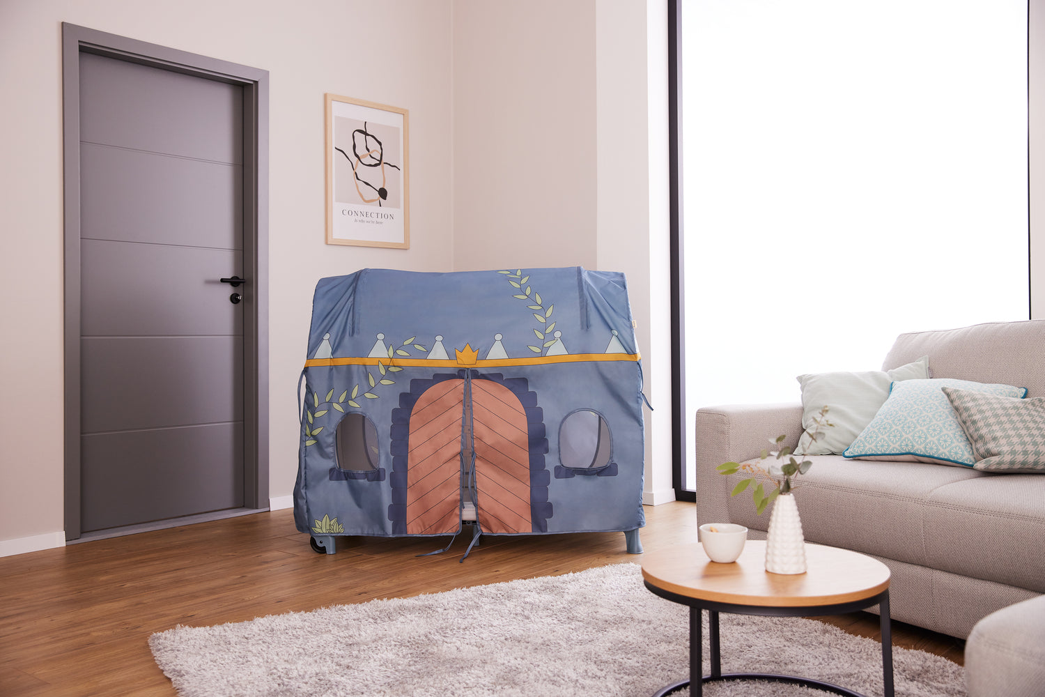 Hauck Travel Bed Cover - namiot pokrowiec do łóżeczka turystycznego | Palace