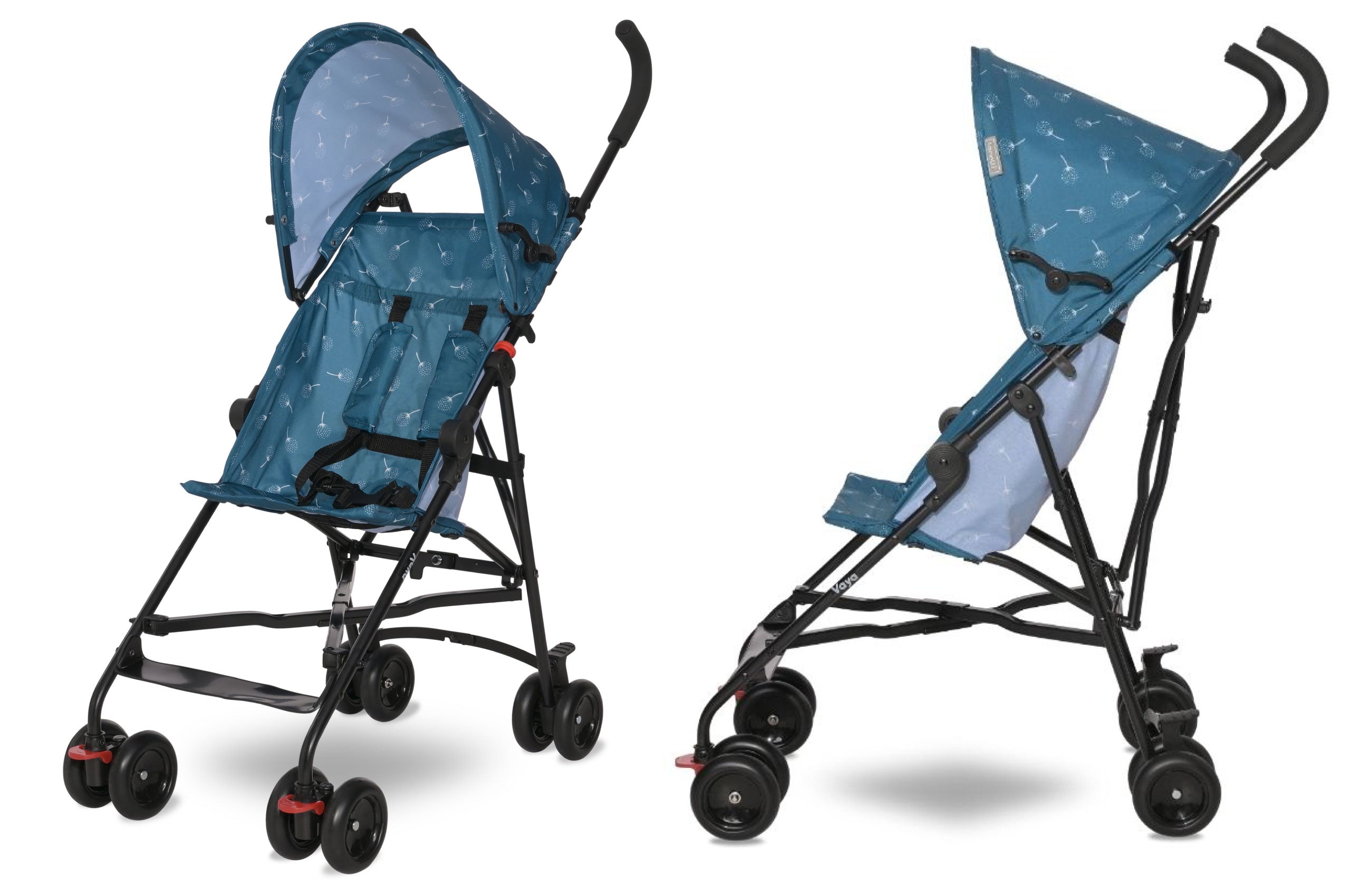Lorelli Vaya - wózek spacerówka parasolka | Blue Tiles.