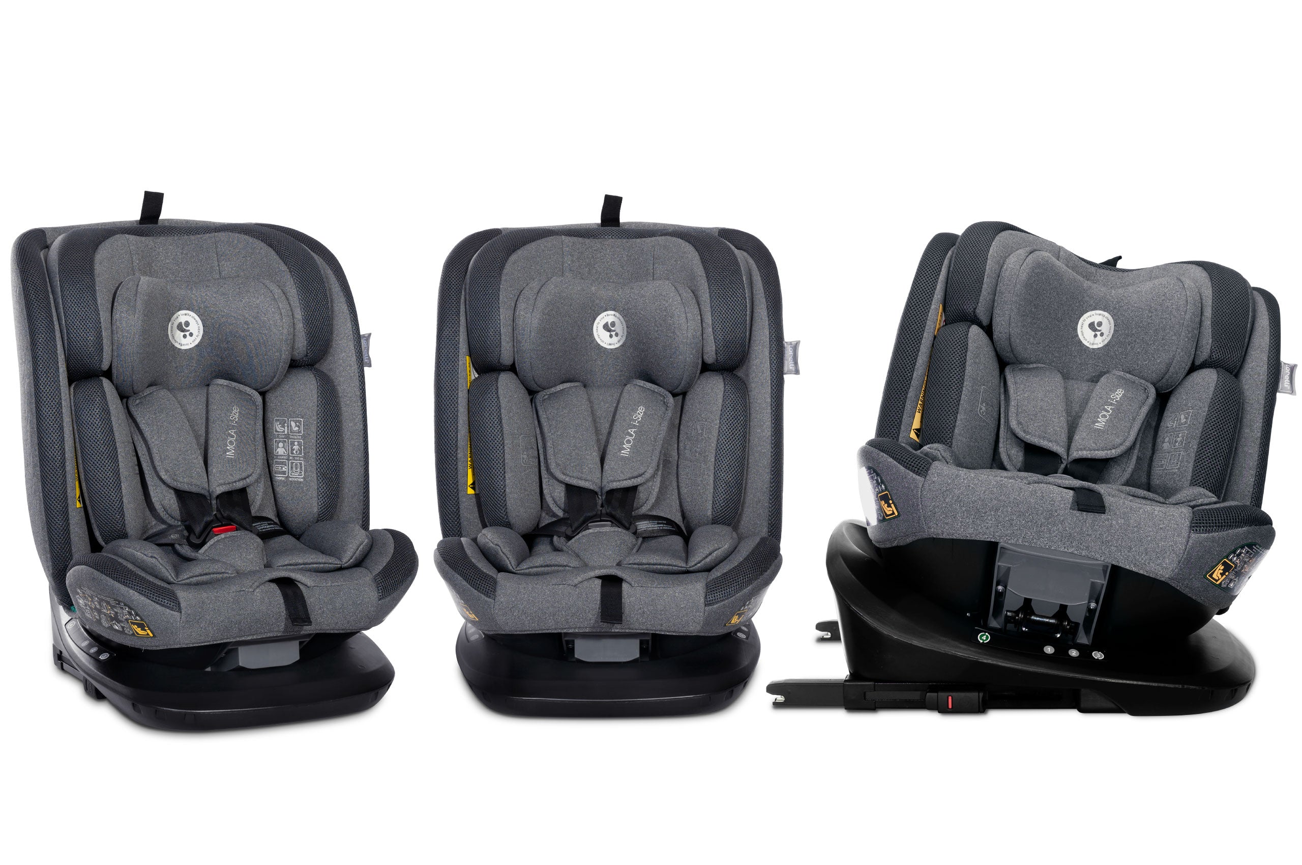 Lorelli Imola - fotelik i-Size 40-150 cm ISOFIX 360 | Grey.