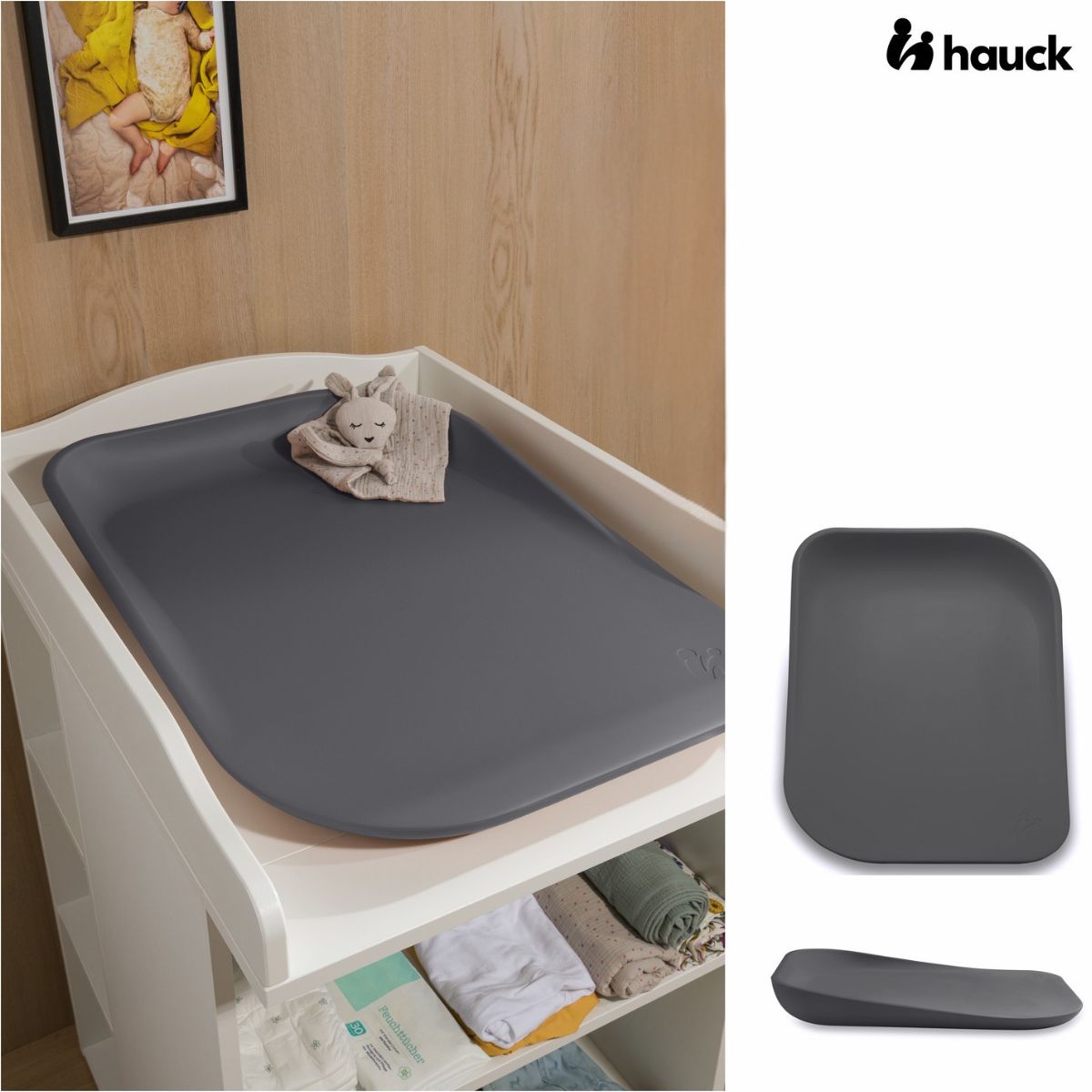 Hauck Change N Clean - przewijak piankowy | Anthracite.