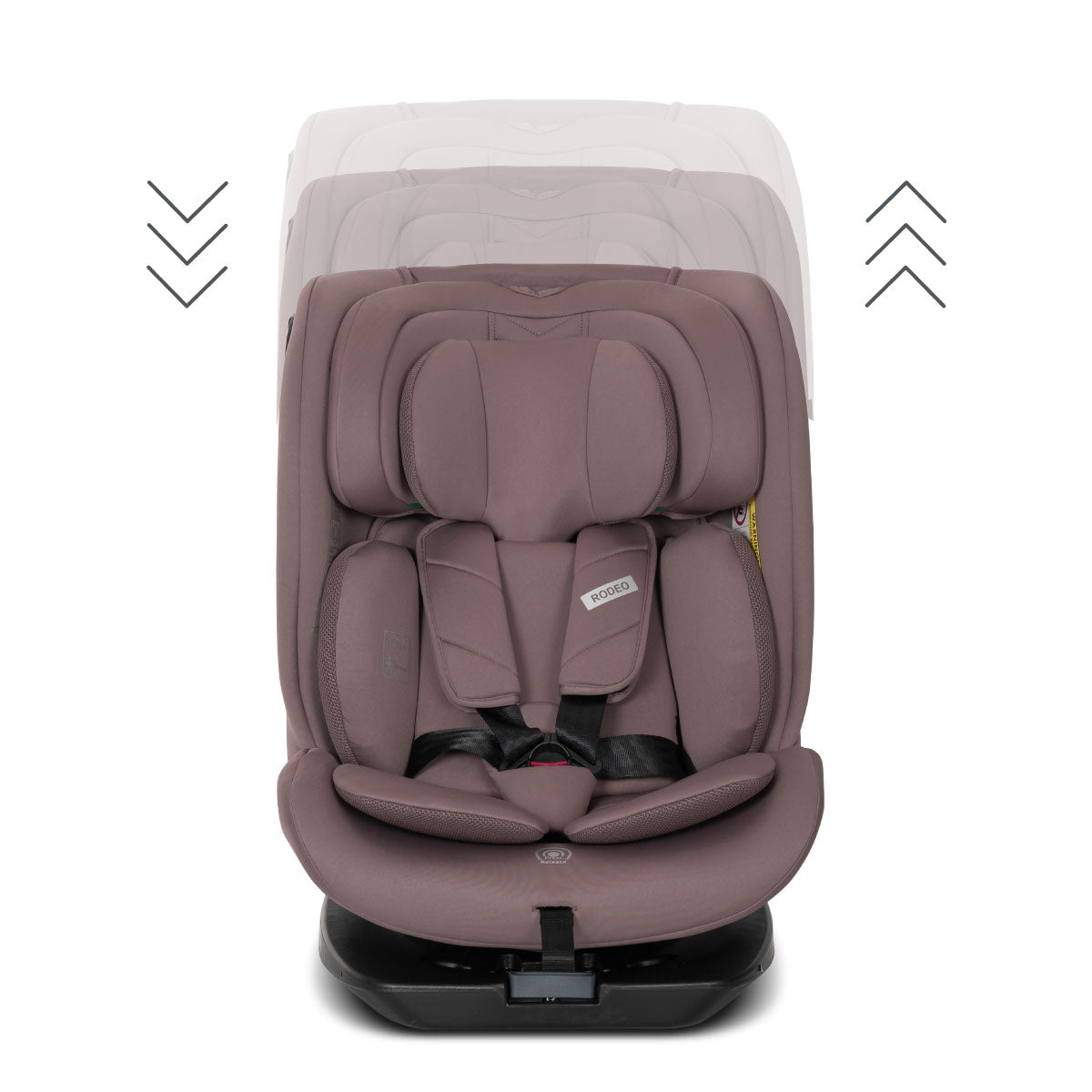 Lorelli Rodeo - fotelik 40-150 cm ISOFIX 360 | Pink.