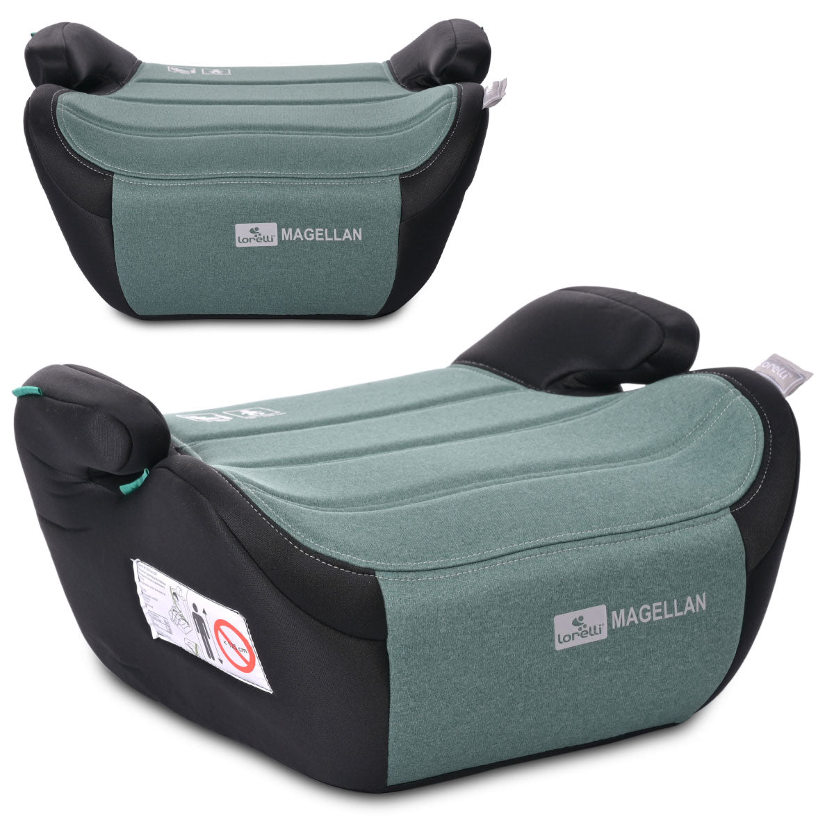 Lorelli Magellan - podstawka samochodowa 125-150cm | Black Green Pine.