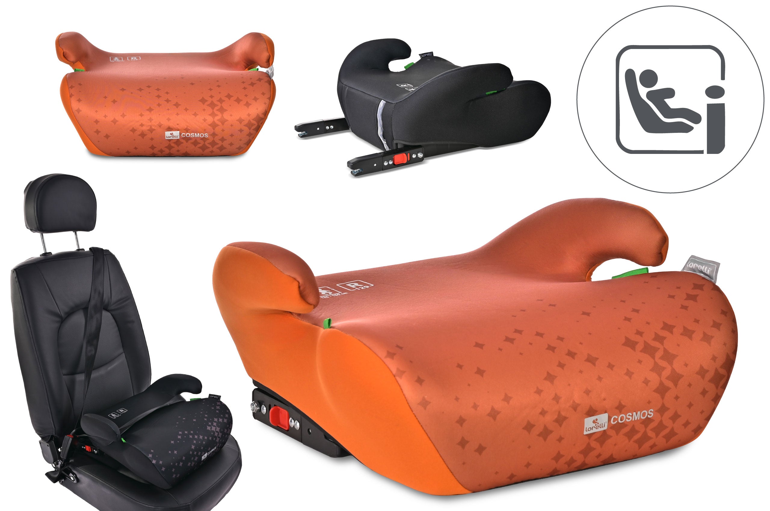 Lorelli Cosmos - podstawka samochodowa ISOFIX 125-150cm | Ginger.