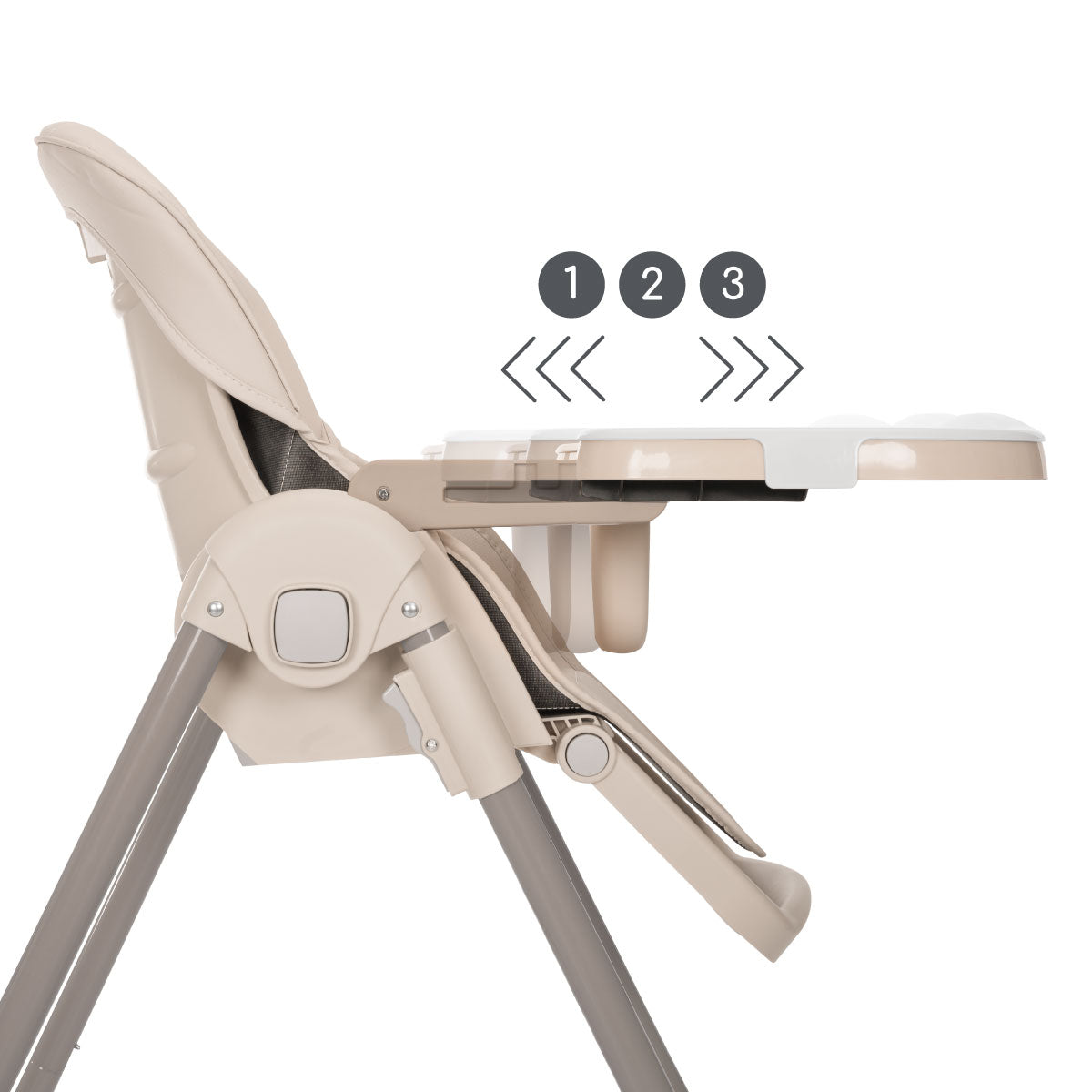 Lorelli Primapapa - krzesełko do karmienia | Grey.