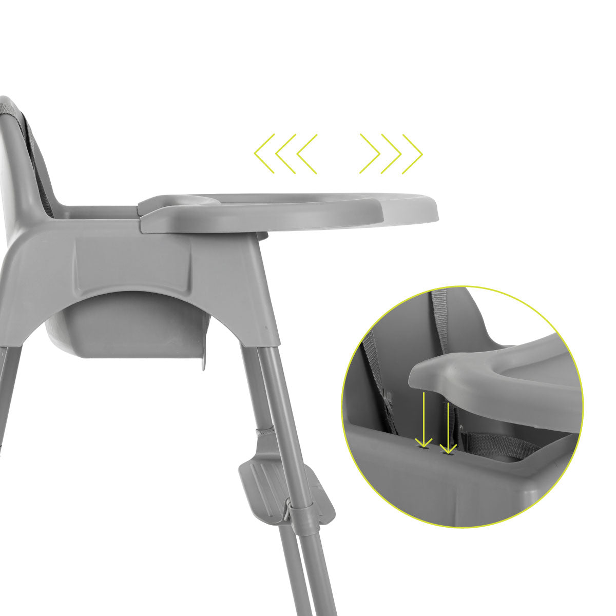 Lorelli Pesto - krzesełko do karmienia | Grey.