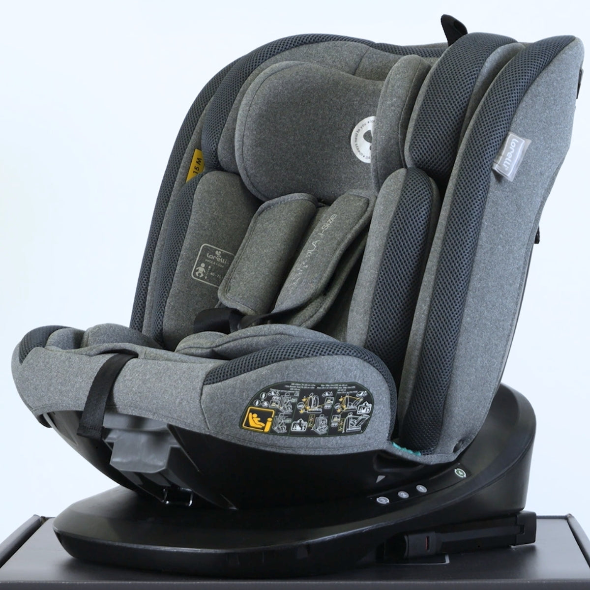 Lorelli Imola - fotelik i-Size 40-150 cm ISOFIX 360 | Beige.