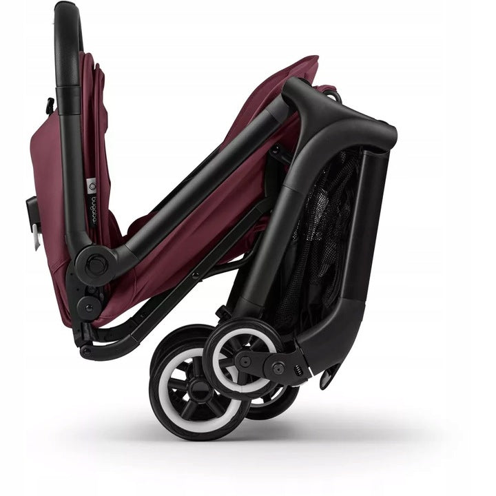Bugaboo Butterfly Wózek spacerowy ultralekki | Black/Dark Cherry-Dark Cherry