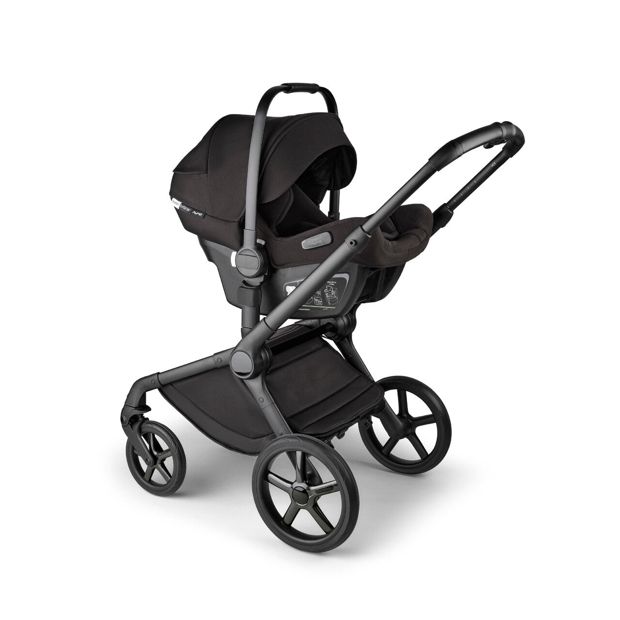 Bugaboo Fox5 Wózek 2w1 Komplet Noir Limited Edition BLACK MOONLIGHT