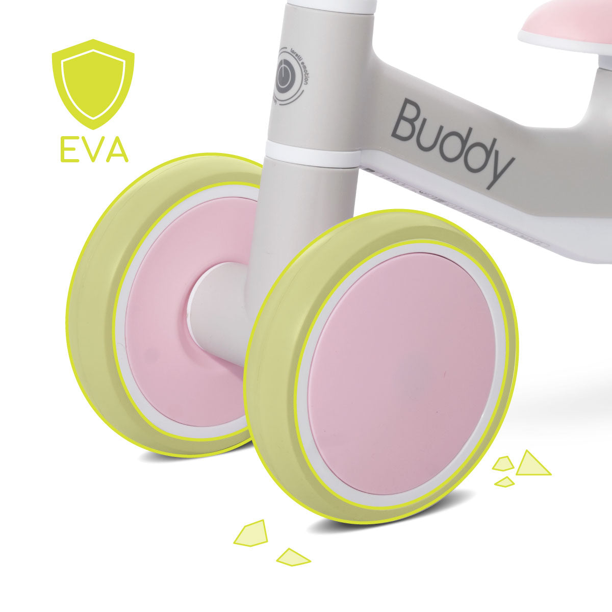 Lorelli Buddy - jeździk, rowerek biegowy | Pink.