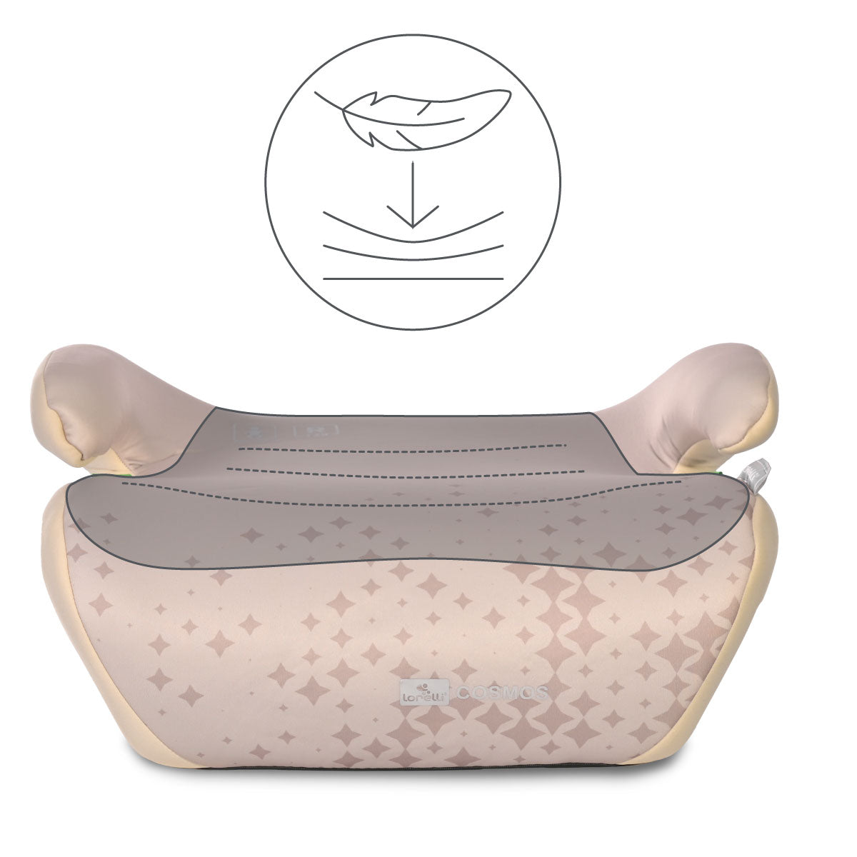 Lorelli Cosmos - podstawka samochodowa ISOFIX 125-150cm | Beige.