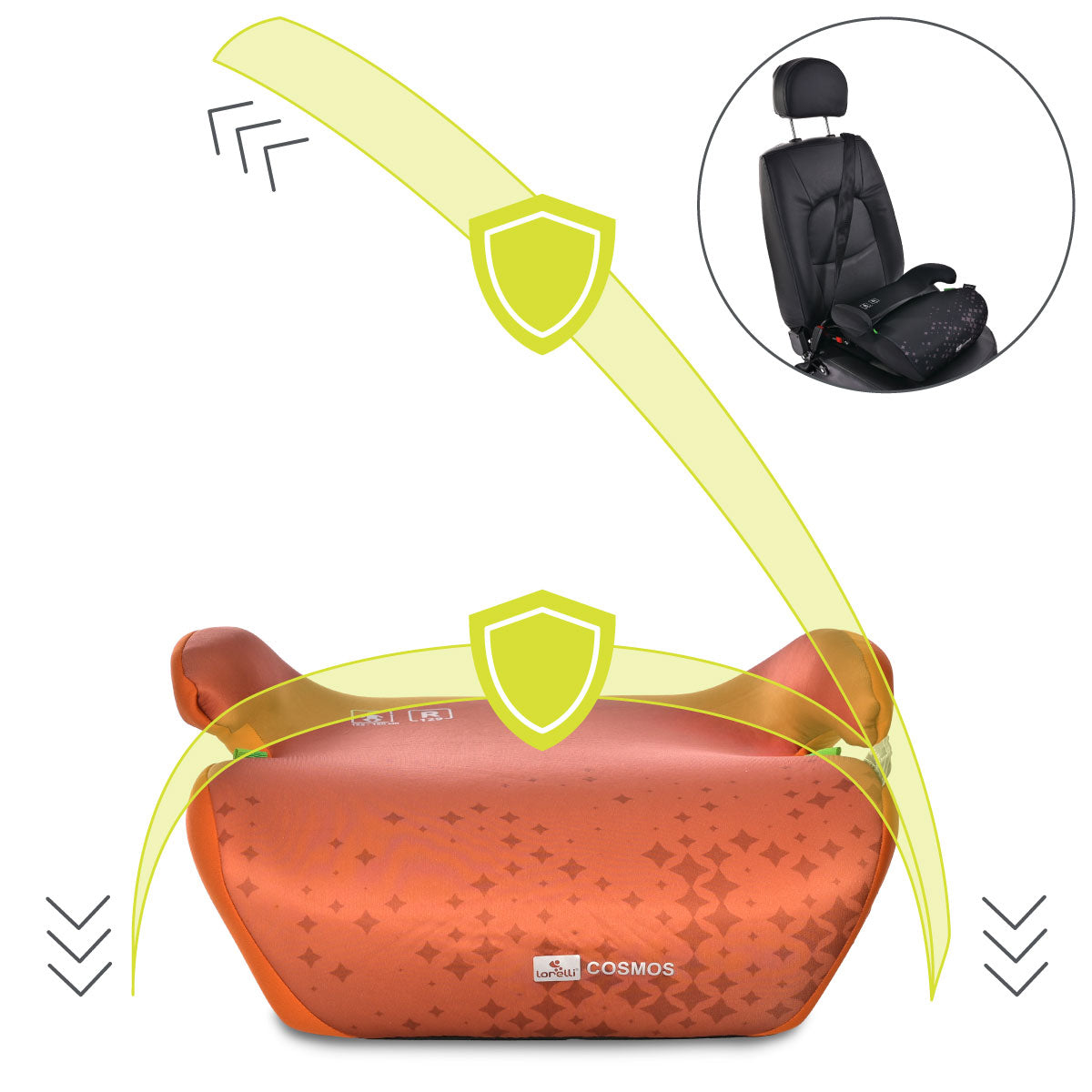 Lorelli Cosmos - podstawka samochodowa ISOFIX 125-150cm | Ginger.