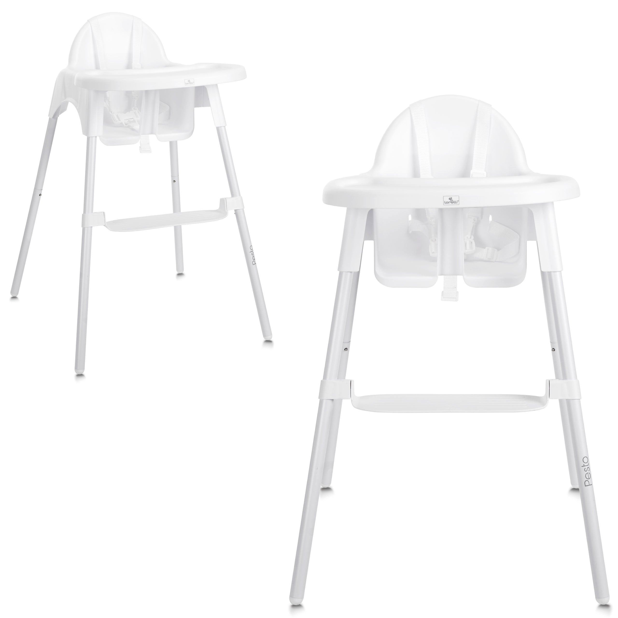 Lorelli Pesto - krzesełko do karmienia | White.