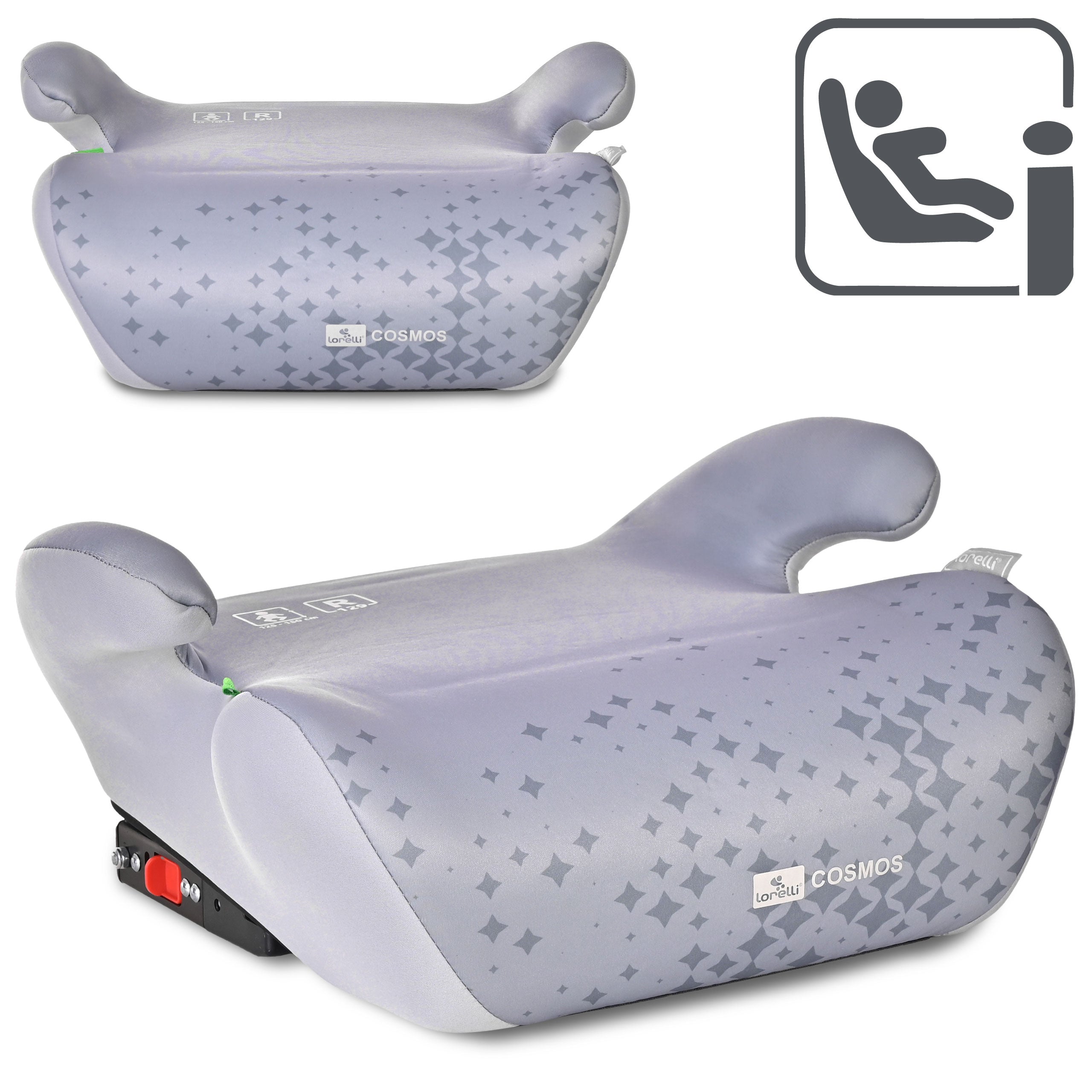 Lorelli Cosmos - podstawka samochodowa ISOFIX 125-150cm | Grey.
