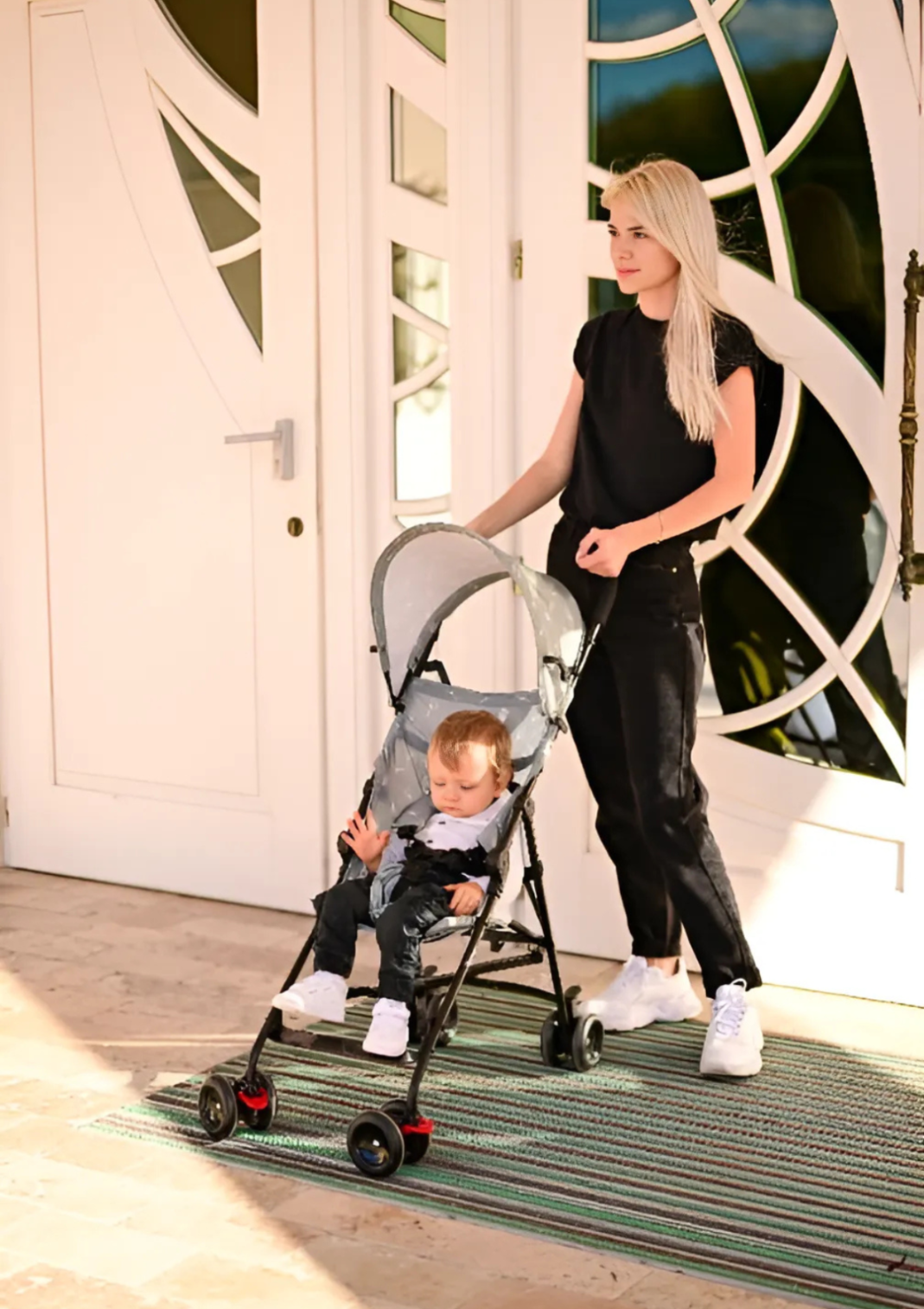 Lorelli Vaya - wózek spacerówka parasolka do 22kg | Beige