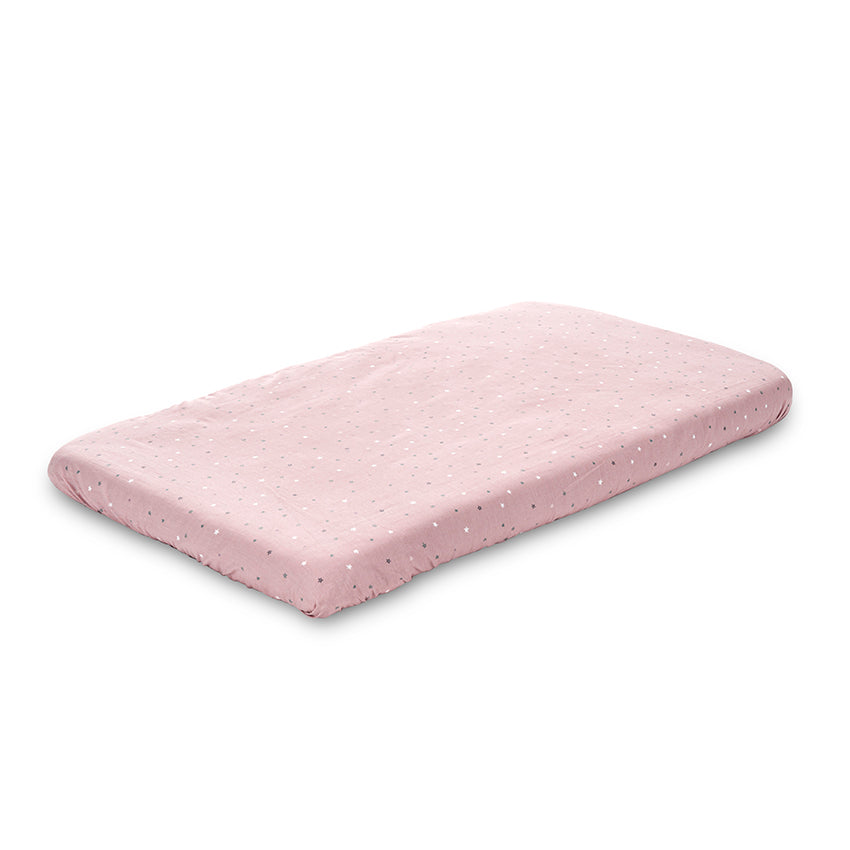Lorelli Jersey - prześcieradło do łóżeczka 98x65cm | Rose Sky