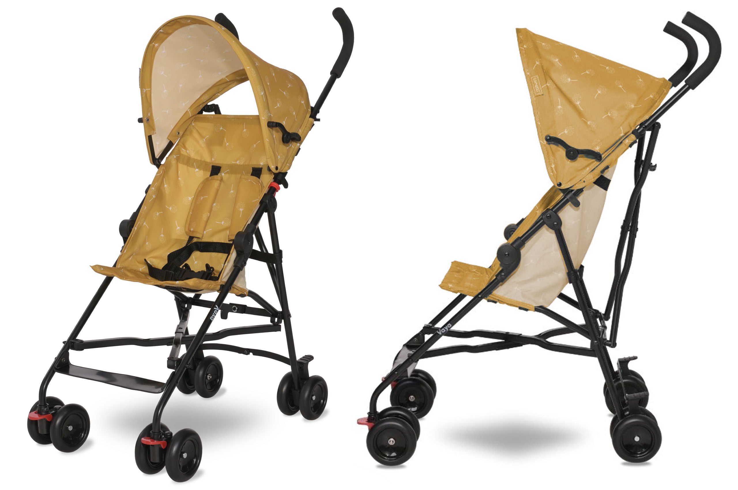 Lorelli Vaya - wózek spacerówka parasolka | Lemon Curry.
