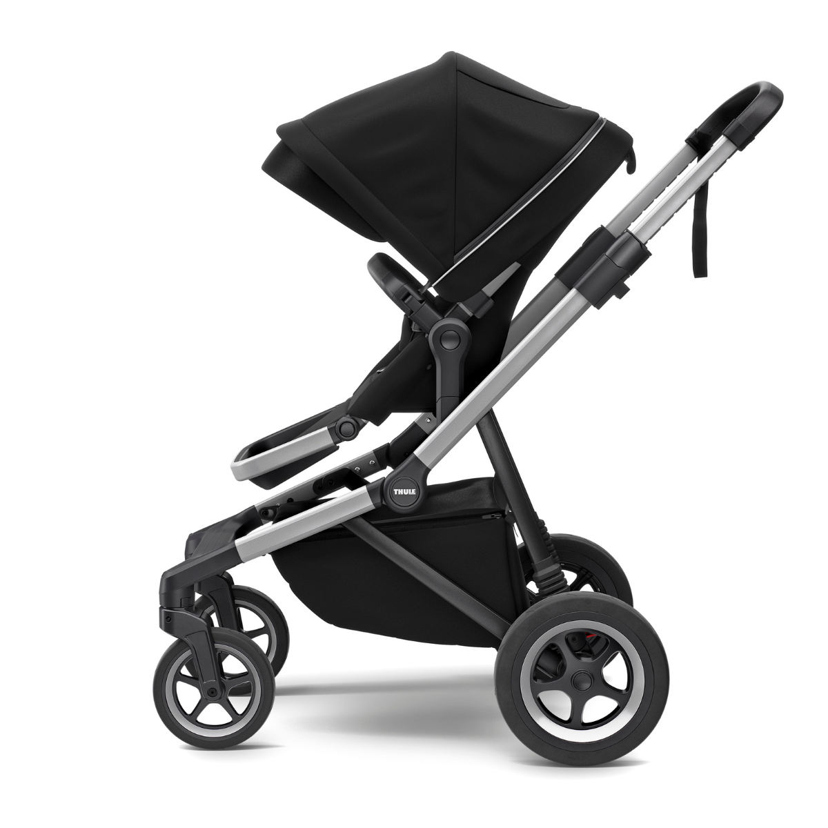Thule Sleek Grey Wózek spacerowy 3w1 Midnight Black on Aluminum