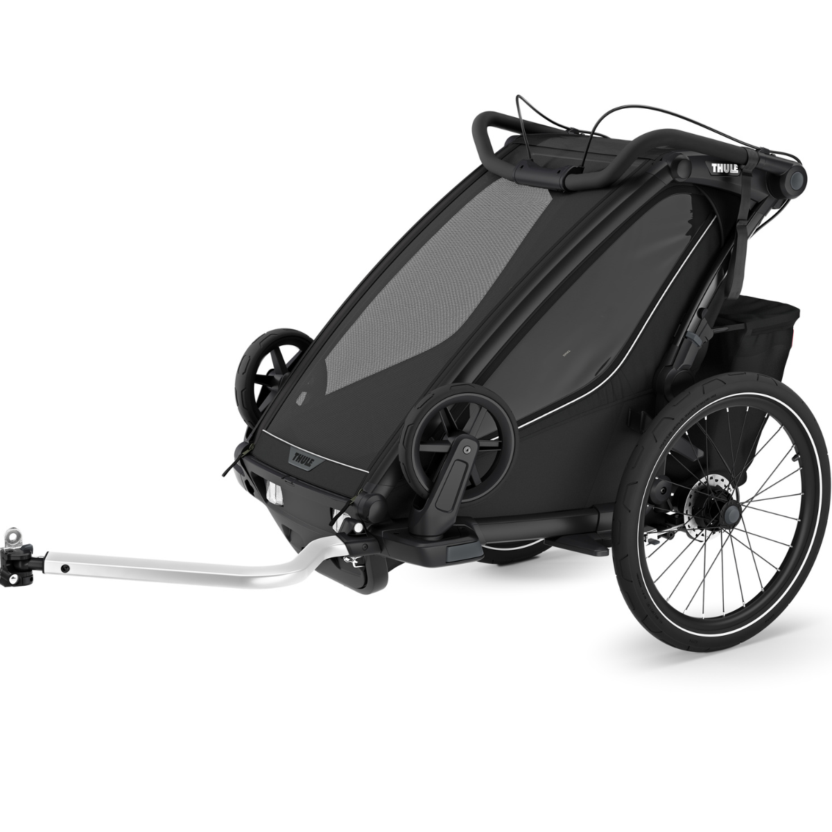 Thule Chariot Sport 2 Przyczepka rowerowa pojedyncza 4w1 Black