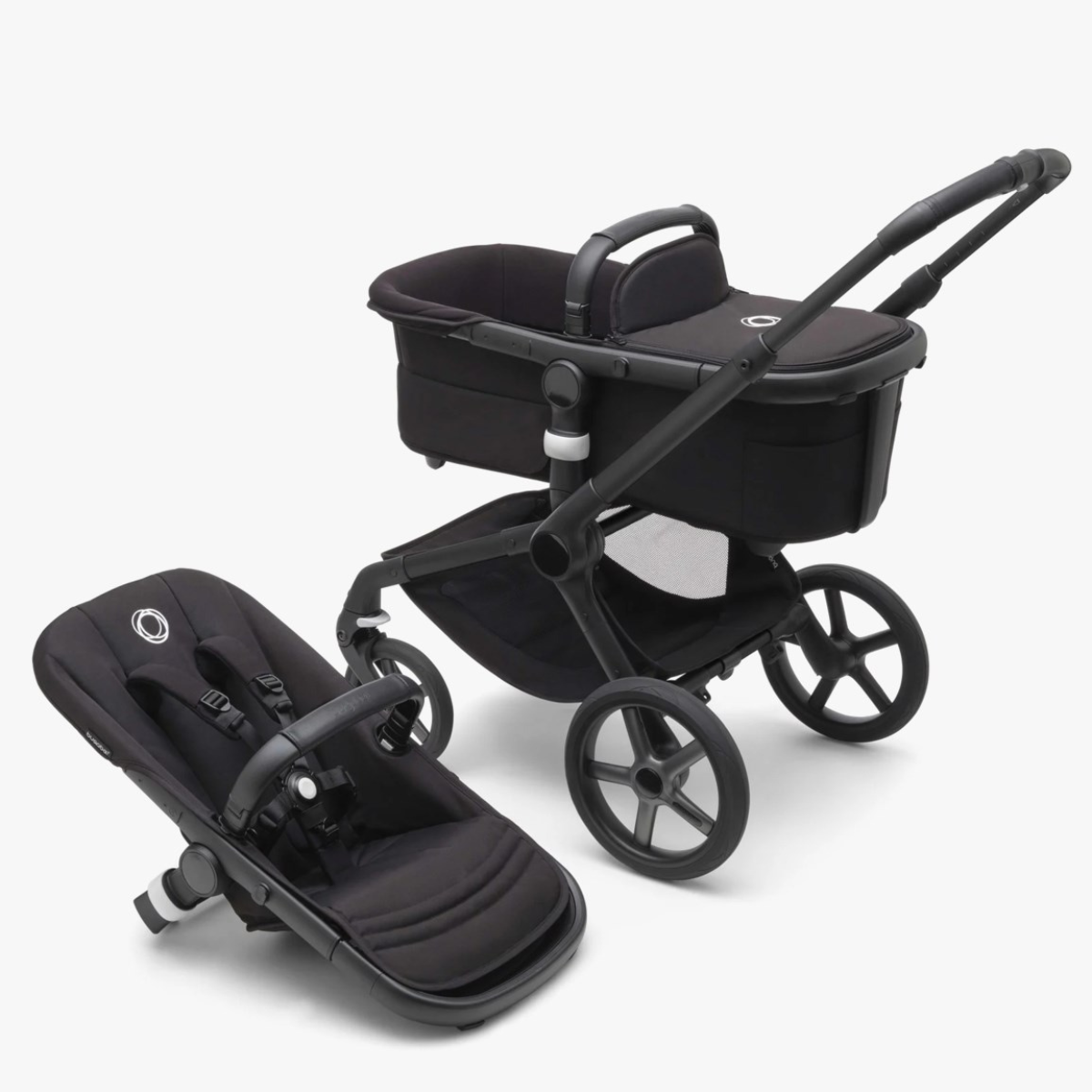 Bugaboo Fox5 Baza Wózka bez budki Black/Midnight Black