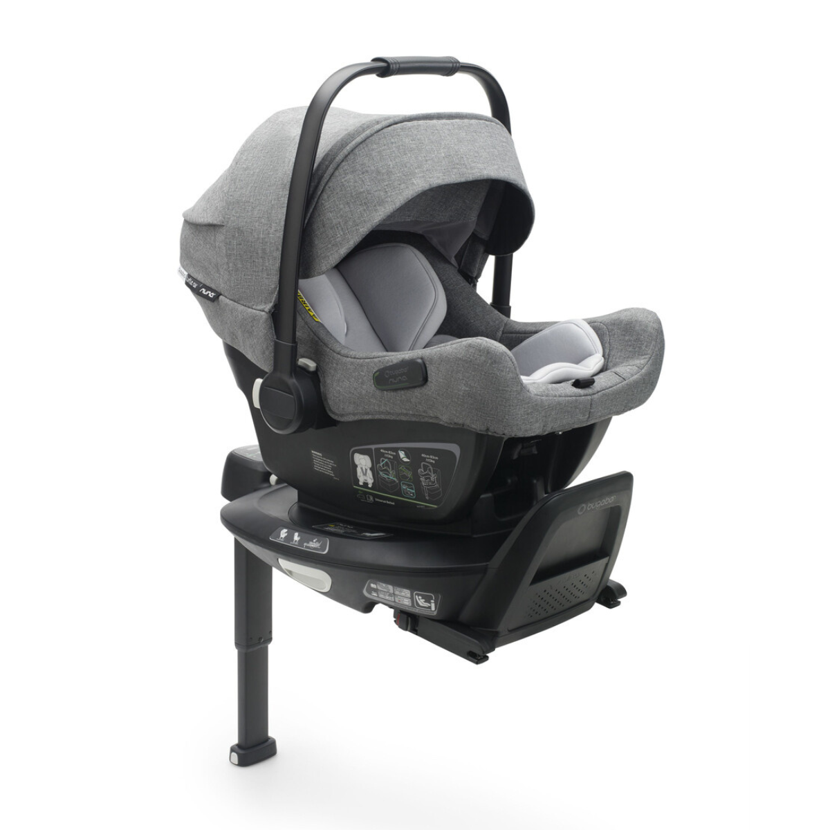 Bugaboo Turtle air fotel Fotelik samochodowy GREY MELANGE