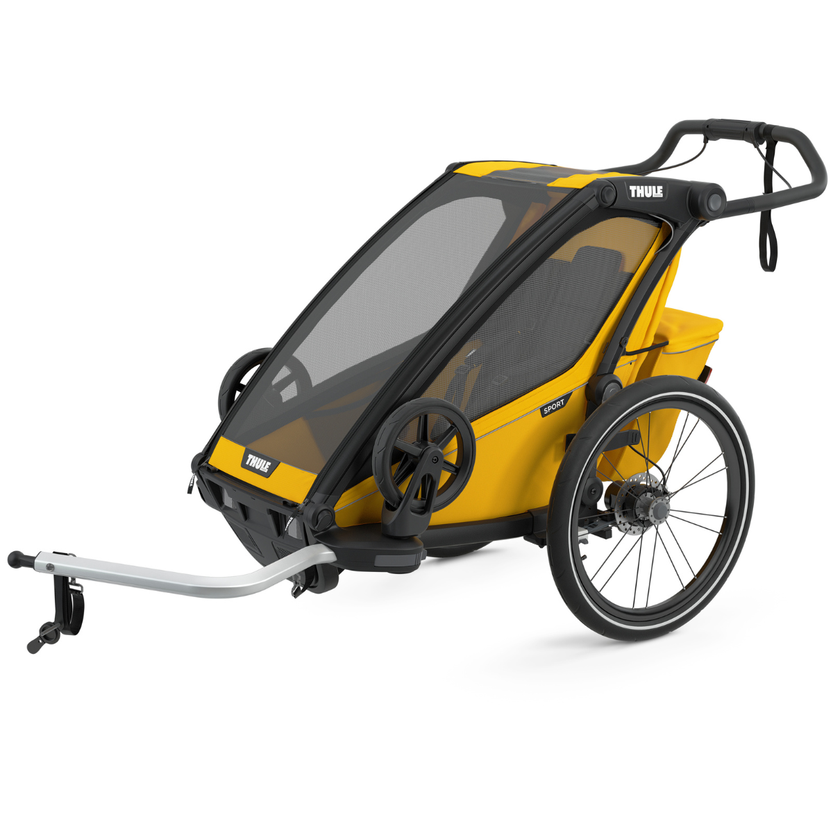 Thule Chariot Sport1 Przyczepka rowerowa pojedyncza 4w1 Yellow