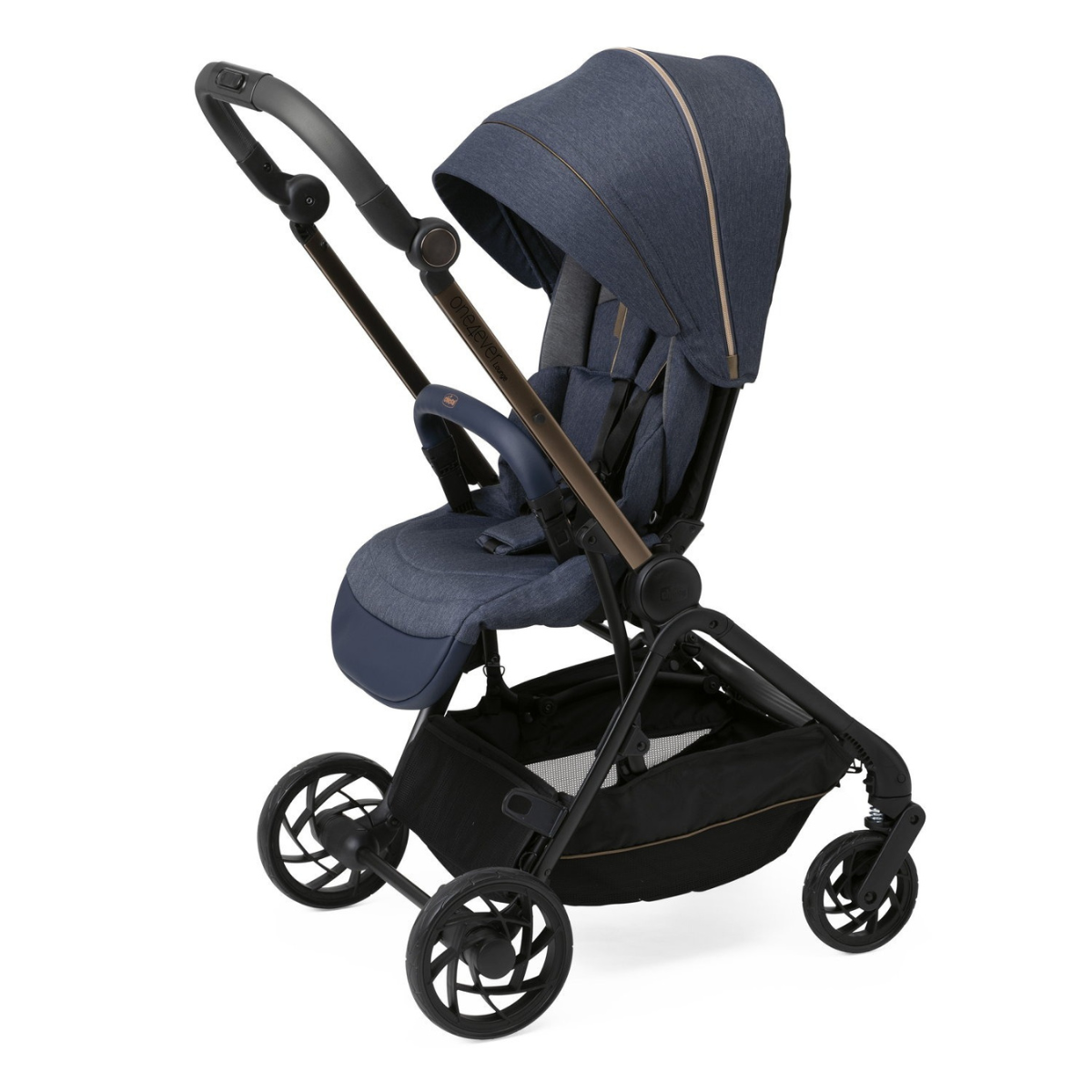 Chicco Wózek spacerowy ONE4EVER LOUNGE Denim Shine