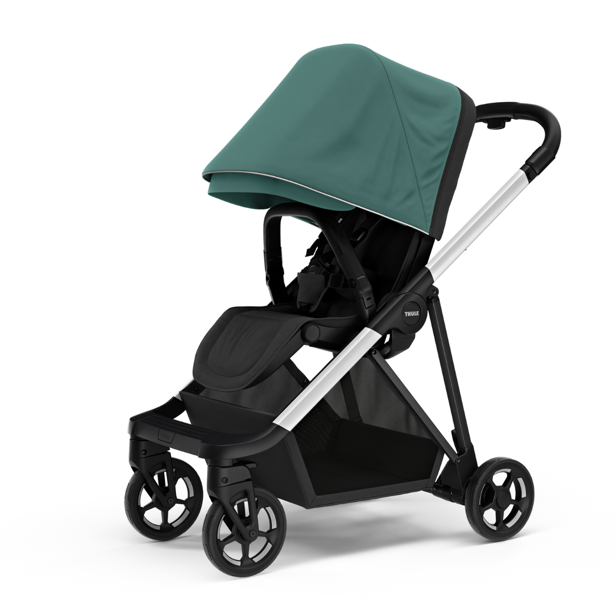Thule Shine Wózek miejski 3w1 Mallard Green on Aluminum