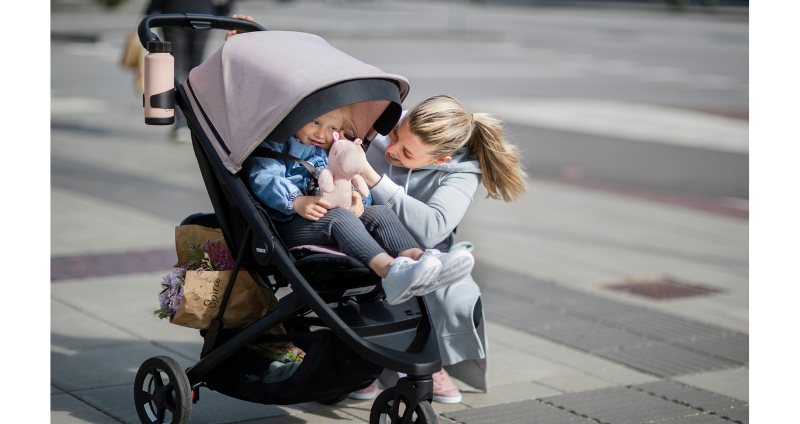 Thule Spring Baza wózki bez daszka Black Aluminum
