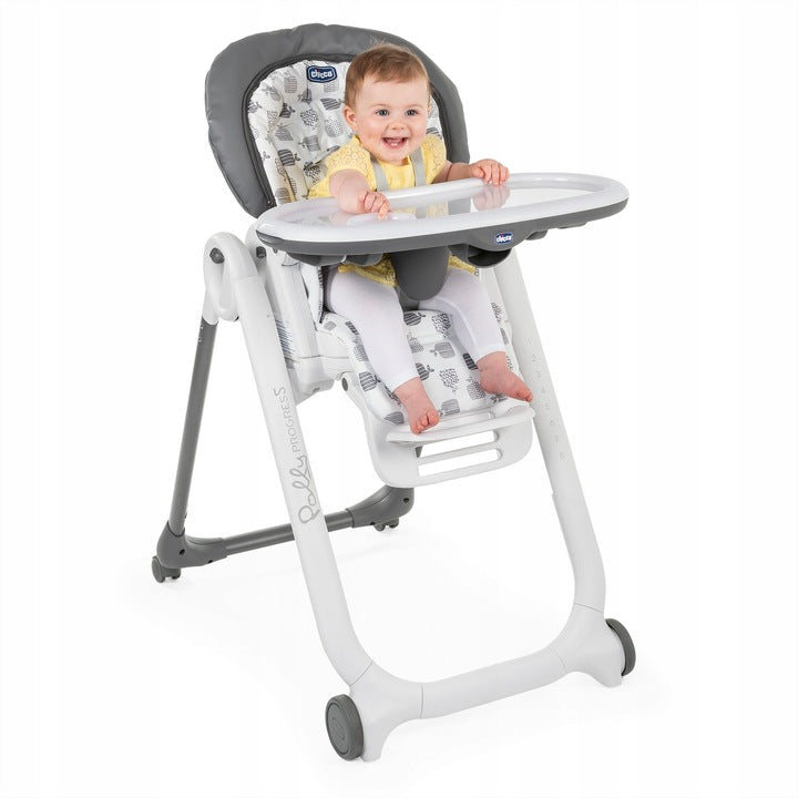 Chicco Krzesełko do karmienia POLLY PROGRES5 ANTHRACITE