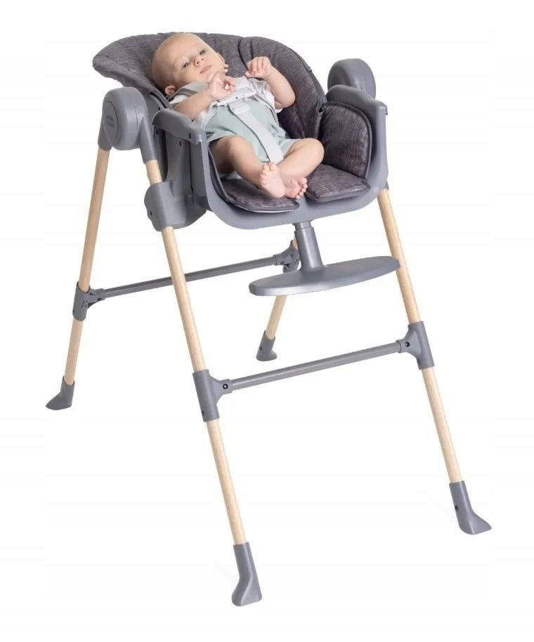 Chicco Krzesełko do karmienia POLLY ESSENTIAL COAL