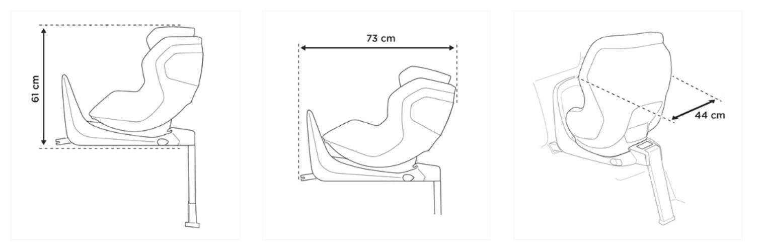 Thule Elm fotelik samochodowy dla malucha Black