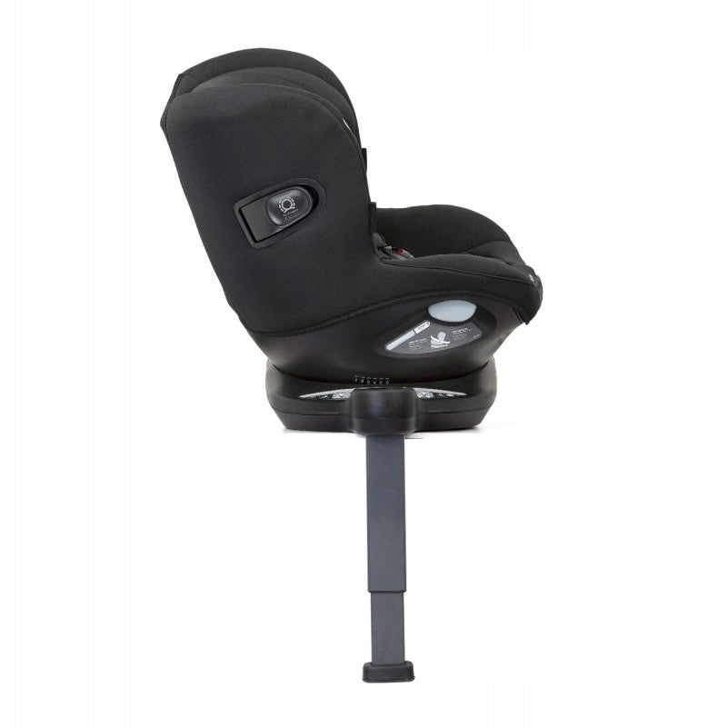 Fotelik Joie I spin 360 czarny bok