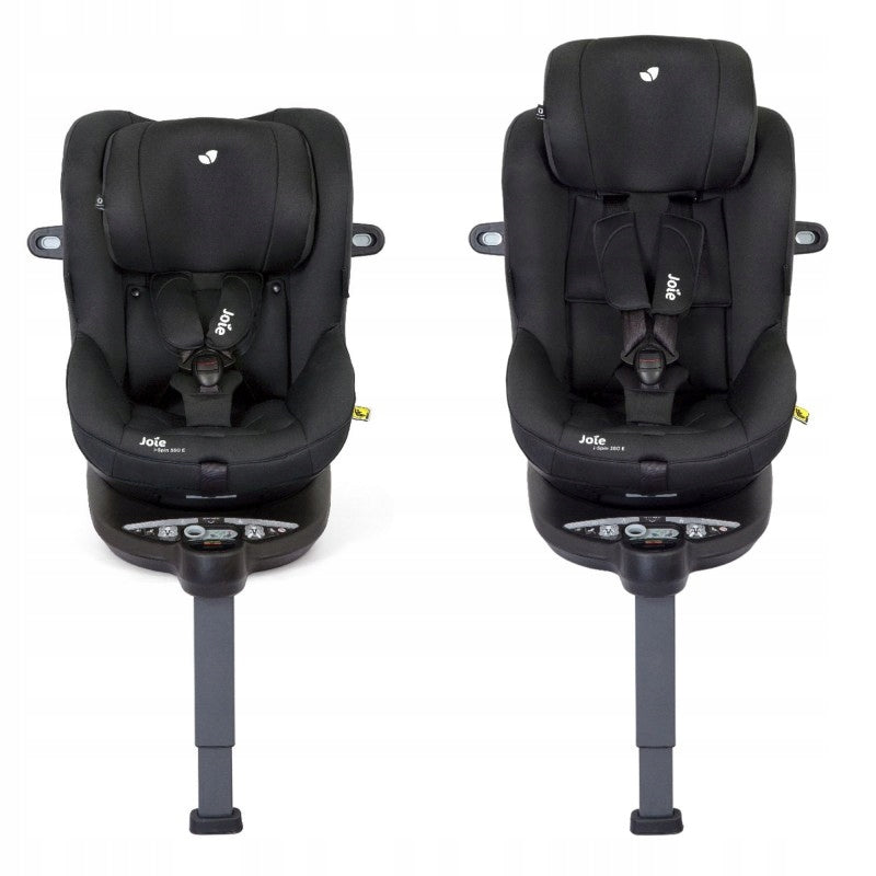 Fotelik Joie I spin 360 czarny porównanie