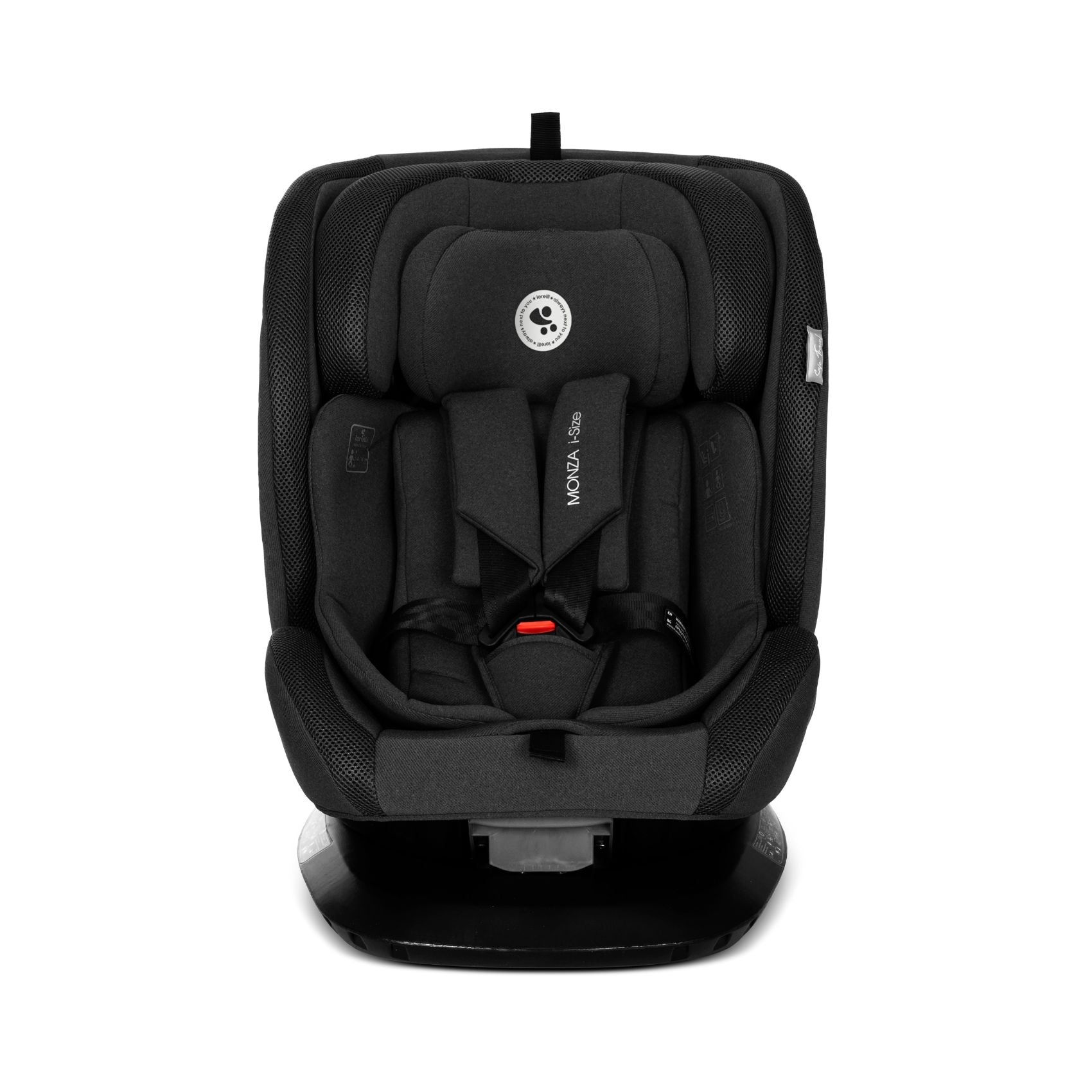 Lorelli Monza - fotelik samochodowy I-Size 40-150cm ISOFIX 360 | Black