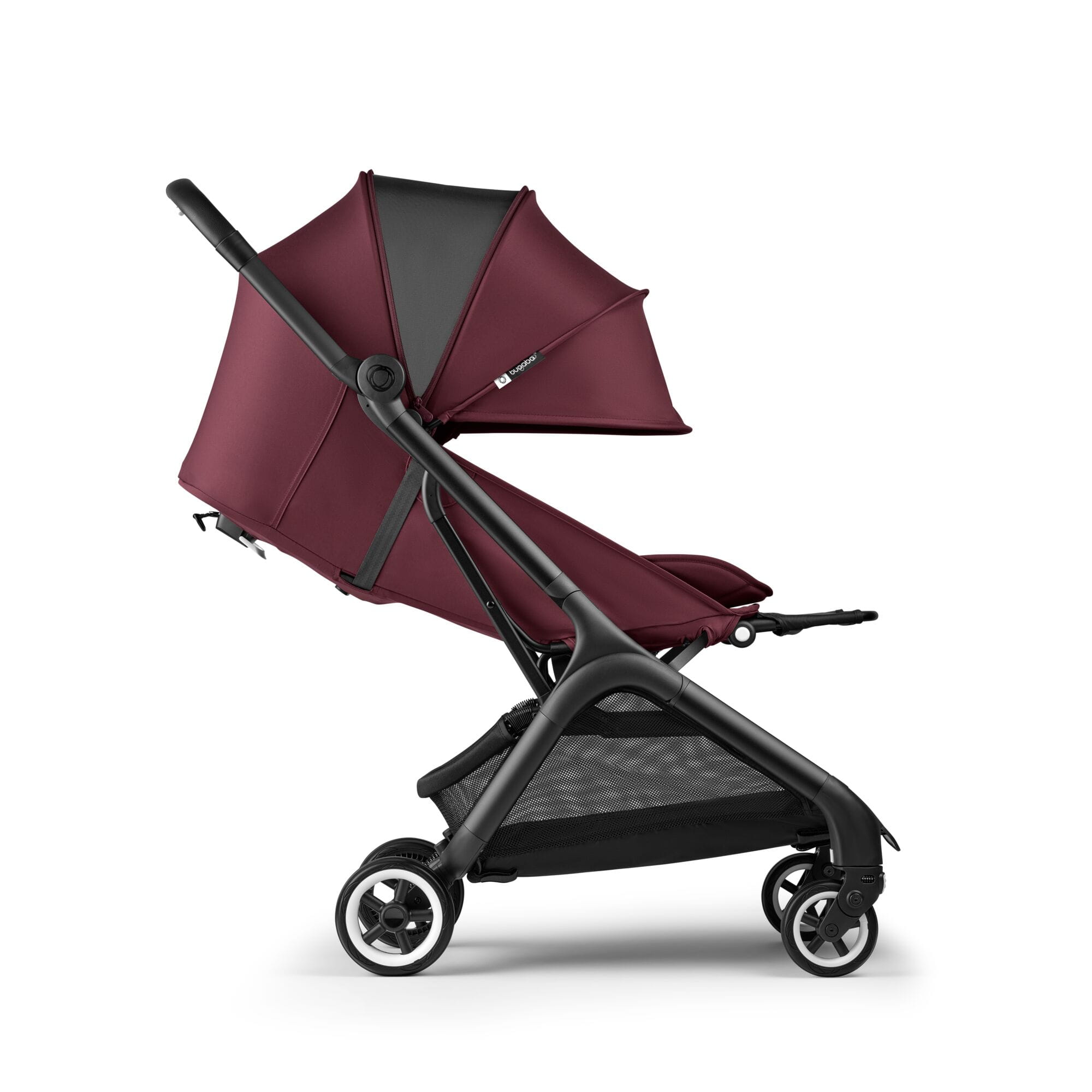 Bugaboo Butterfly Wózek spacerowy ultralekki | Black/Dark Cherry-Dark Cherry
