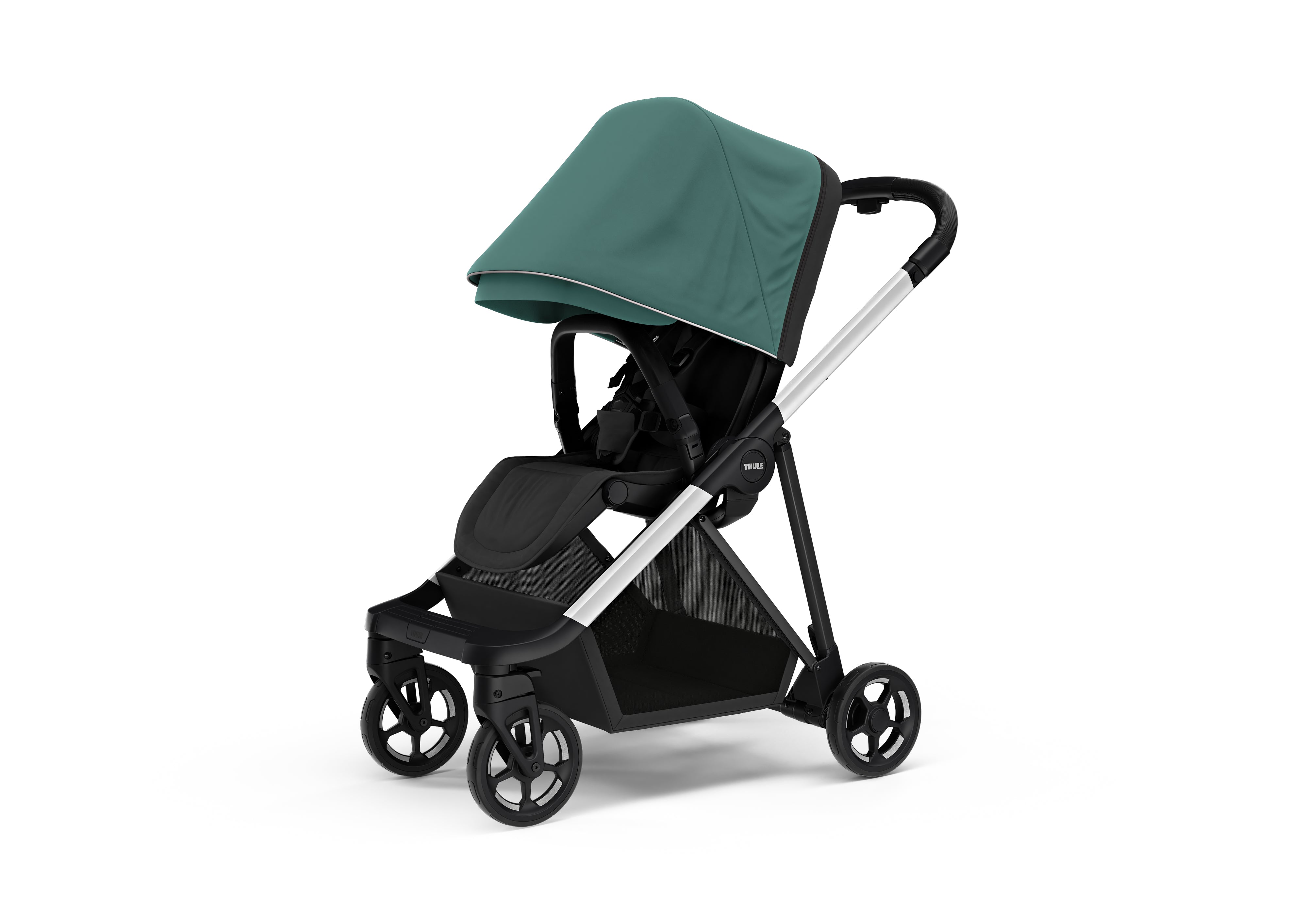 Thule Shine Wózek miejski 3w1 Mallard Green on Aluminum
