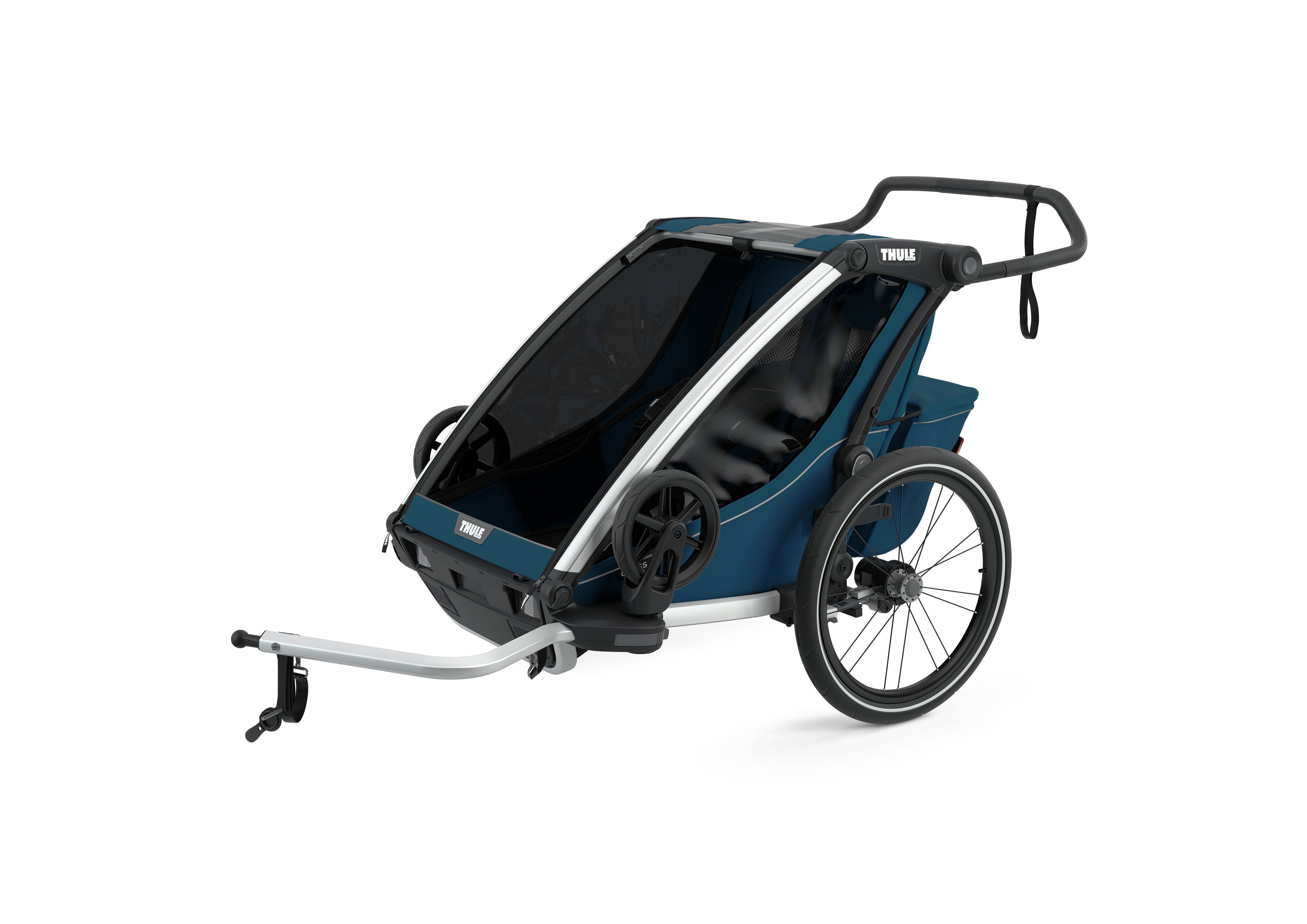 Thule Chariot Cross1 Przyczepka rowerowa pojedyncza 2w1 MajolBlue