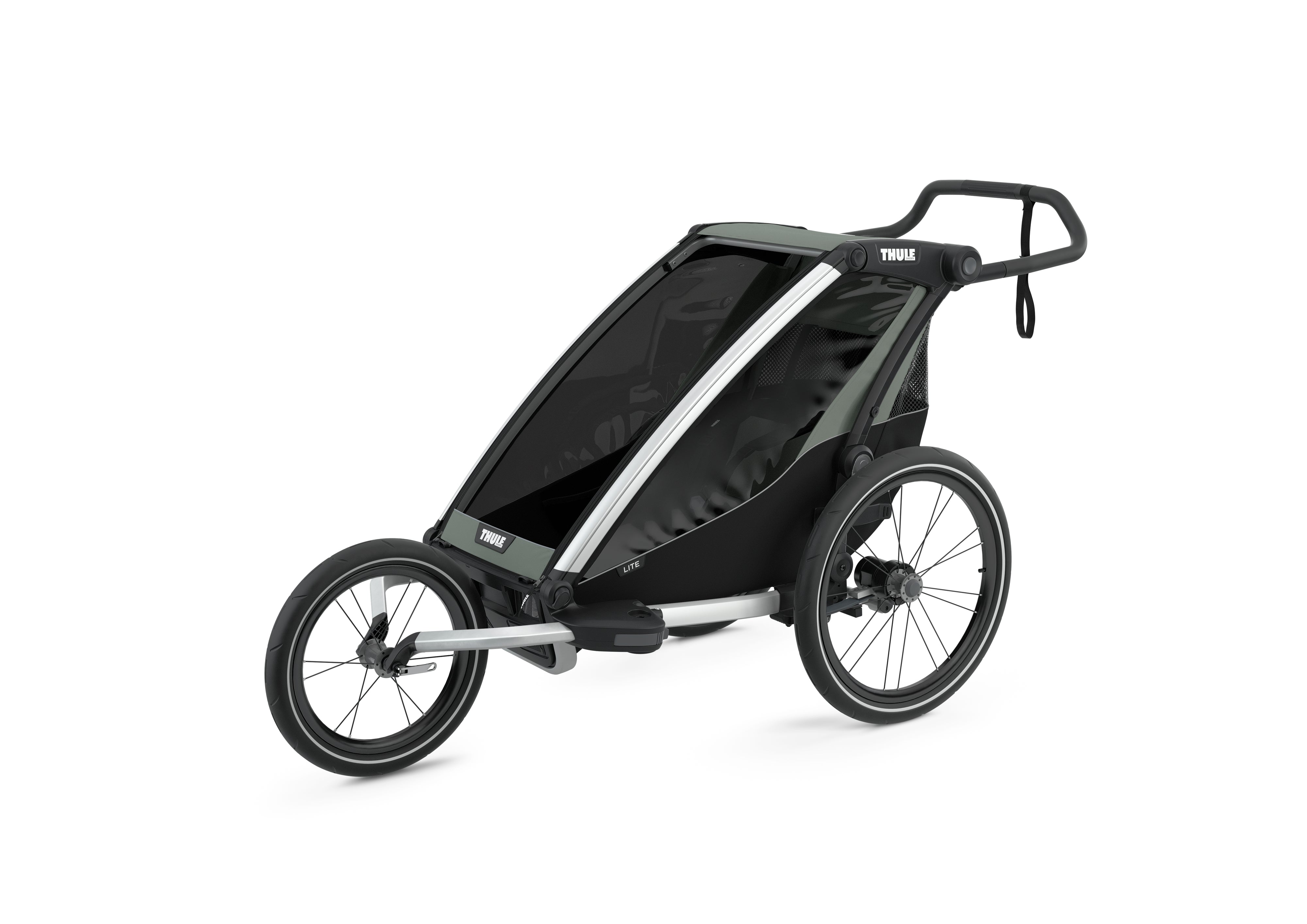 Thule Chariot Lite2 Przyczepka rowerowa podwójna 4w1 Agave