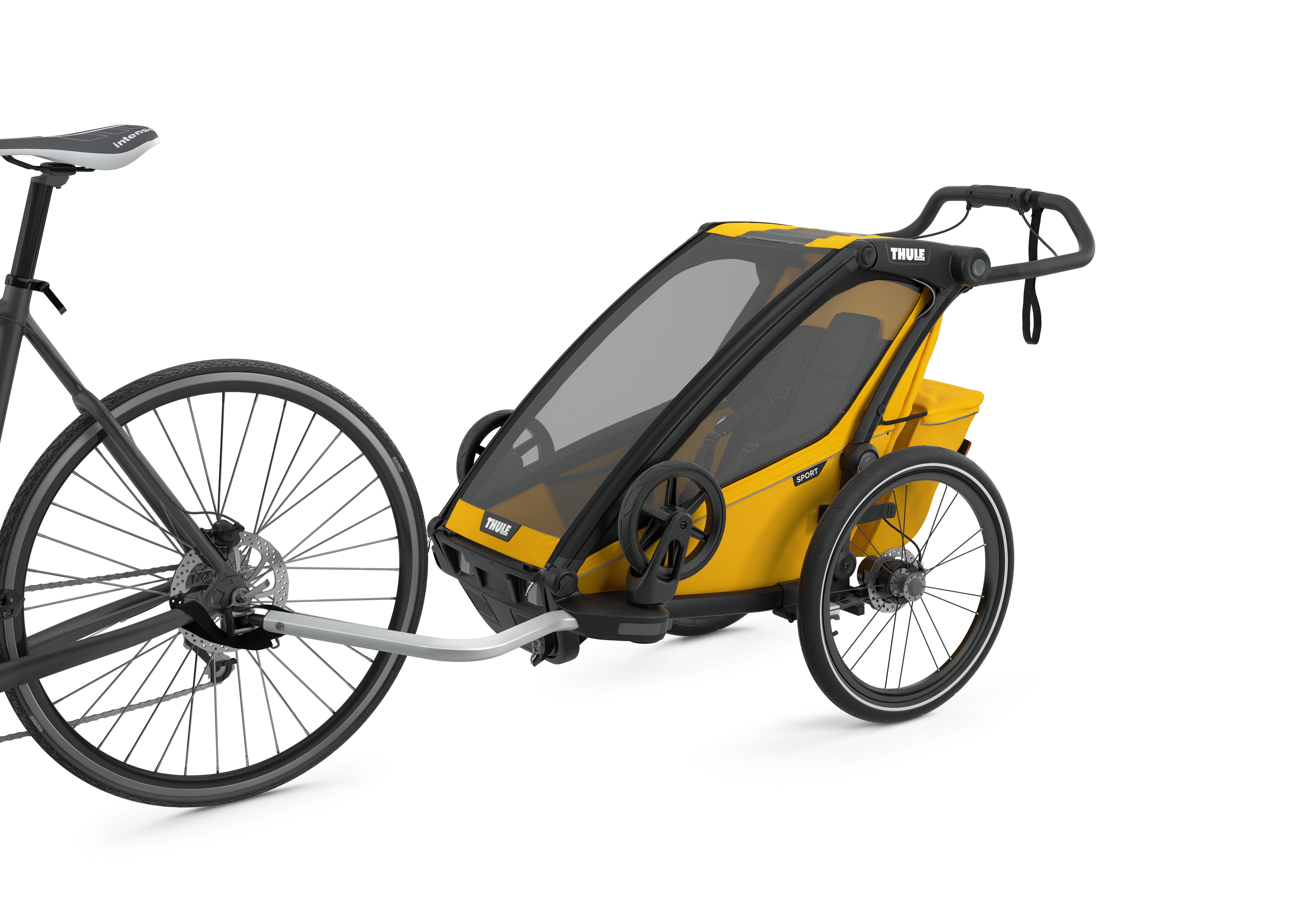 Thule Chariot Sport1 Przyczepka rowerowa pojedyncza 4w1 Yellow