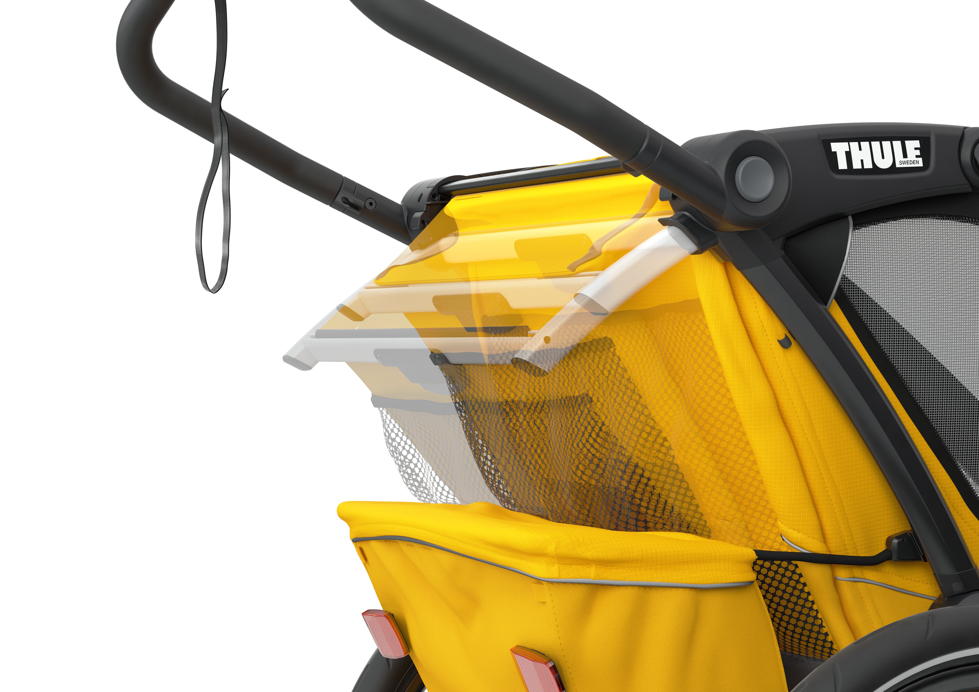Thule Chariot Sport1 Przyczepka rowerowa pojedyncza 4w1 Yellow