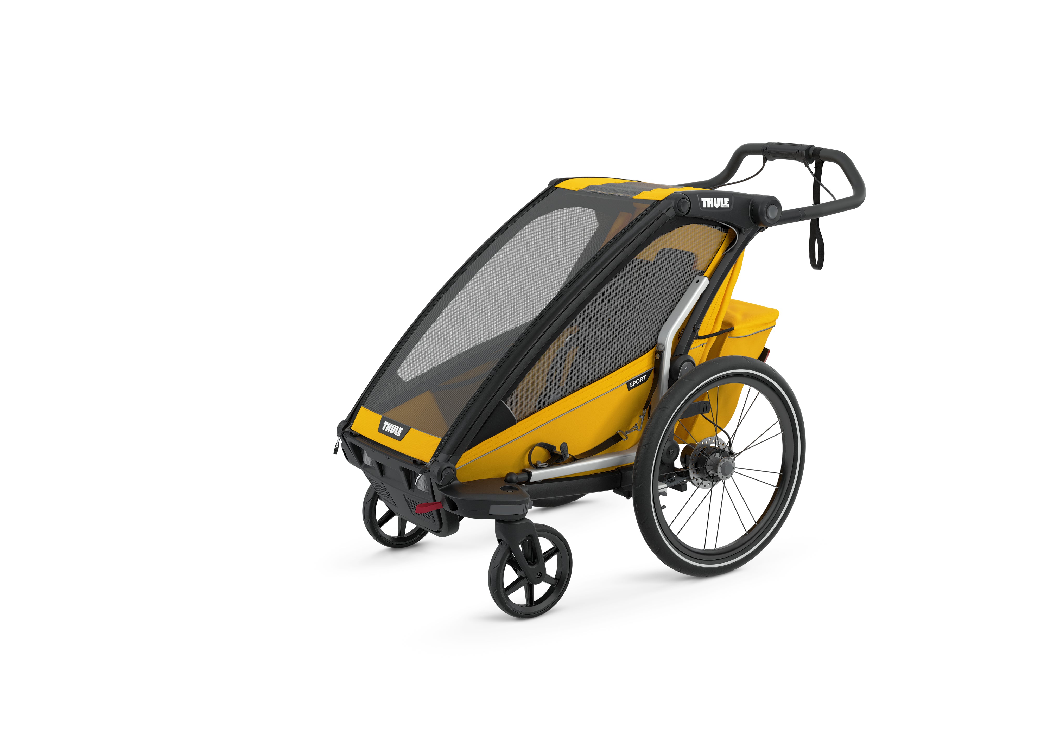 Thule Chariot Sport1 Przyczepka rowerowa pojedyncza 4w1 Yellow